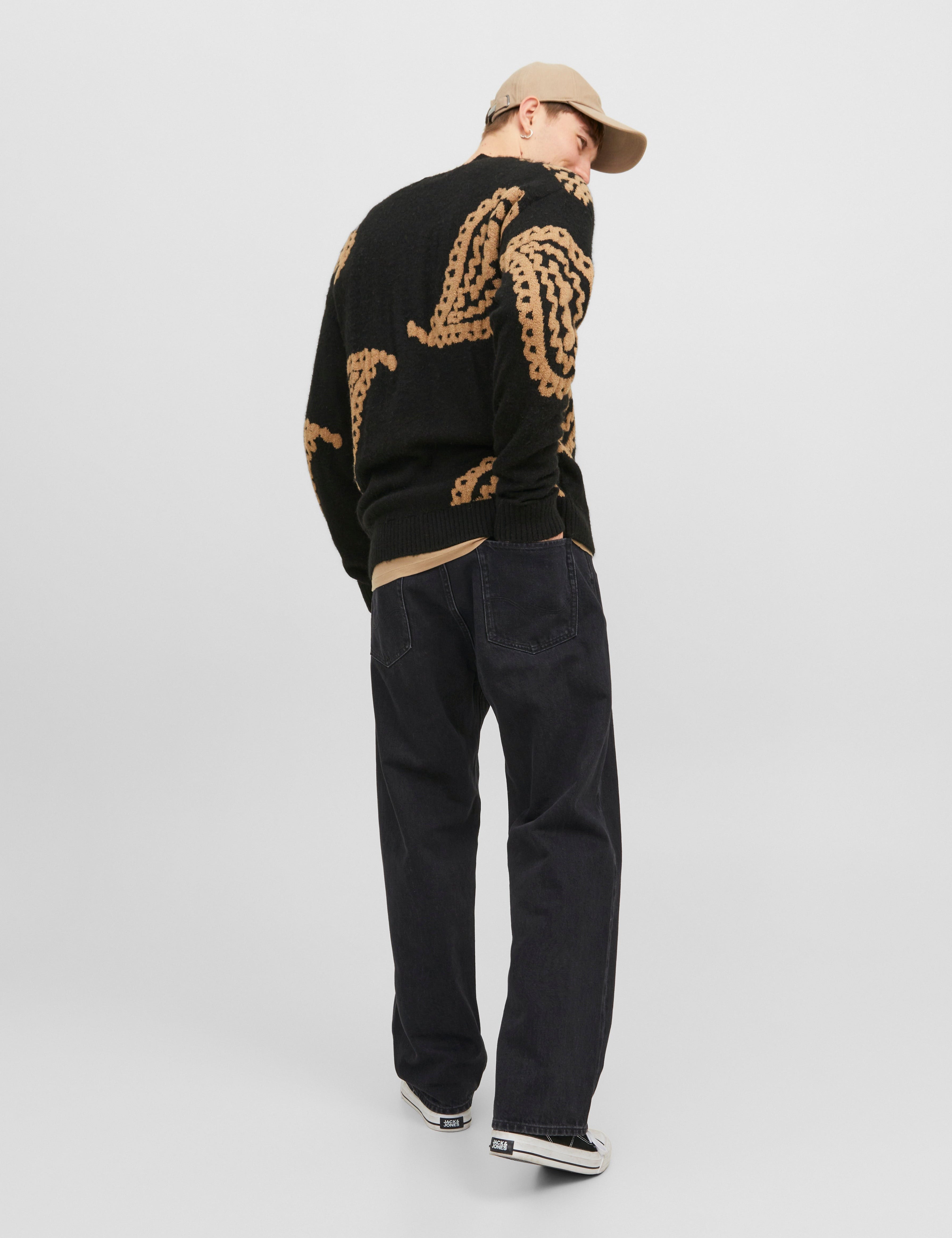 JACK & JONES JJIALEX jjoriginal in black denim - Image 2