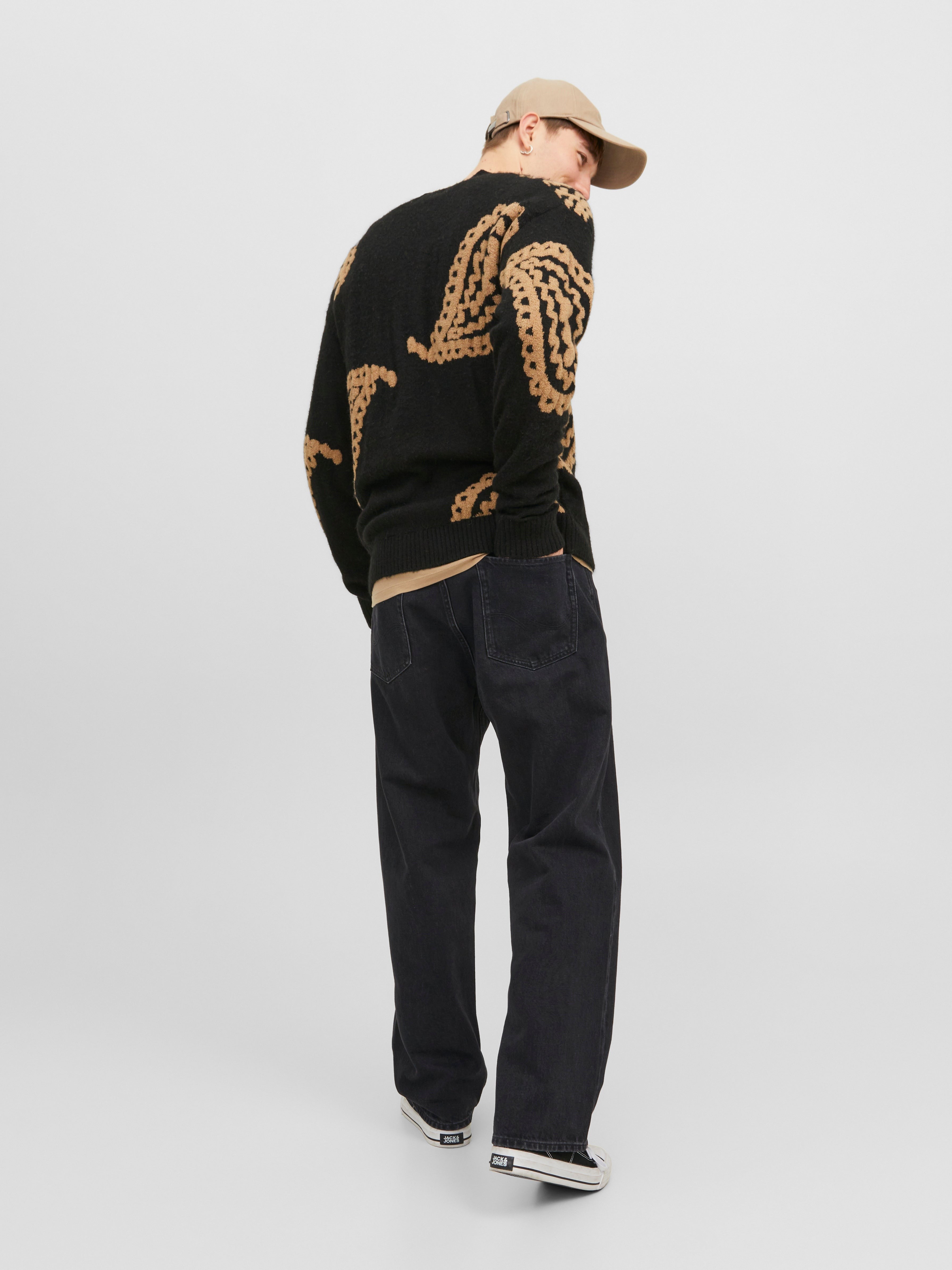 JACK & JONES JJIALEX jjoriginal in black denim - Image 2