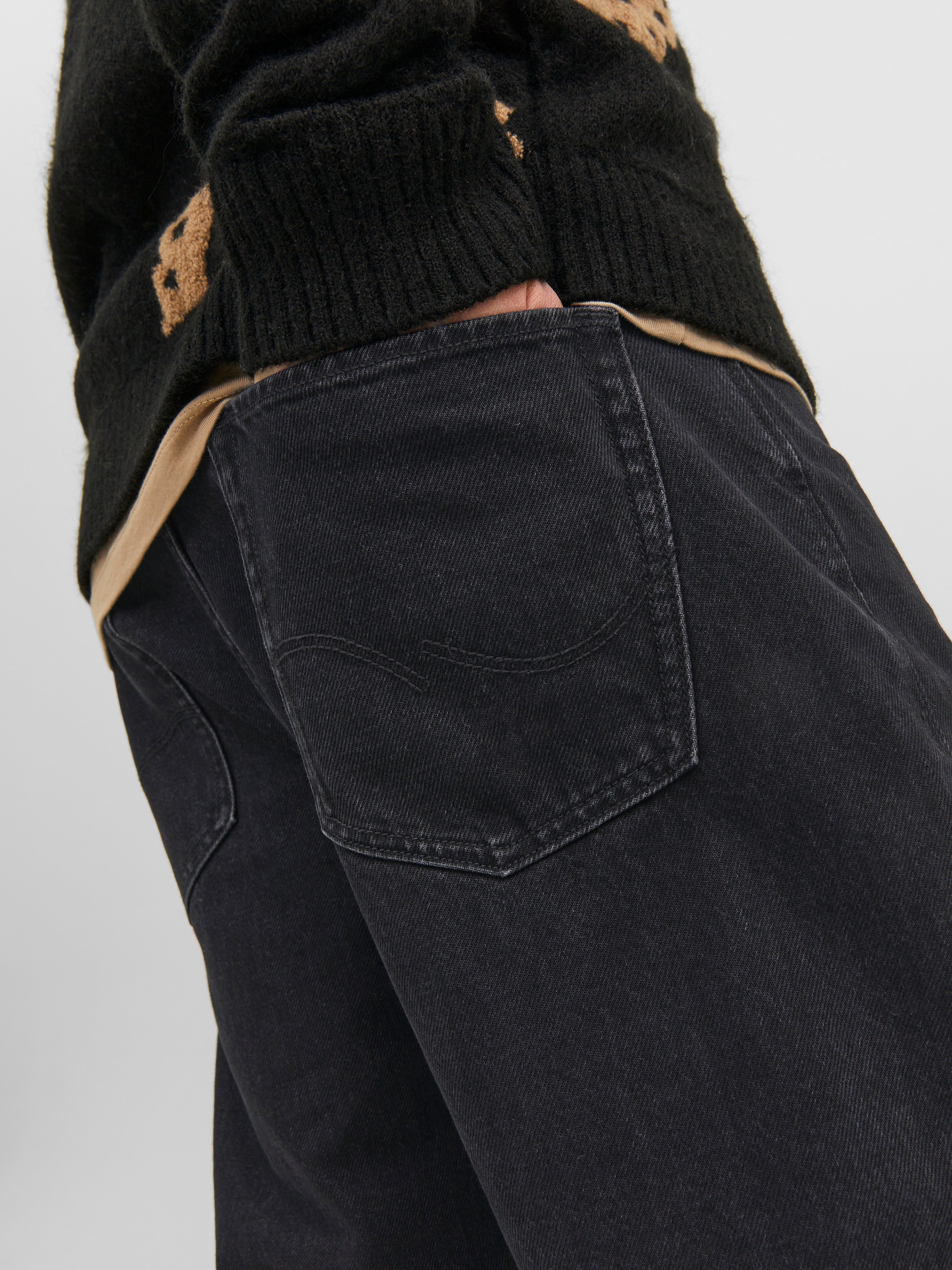 JACK & JONES JJIALEX jjoriginal in black denim - Image 6