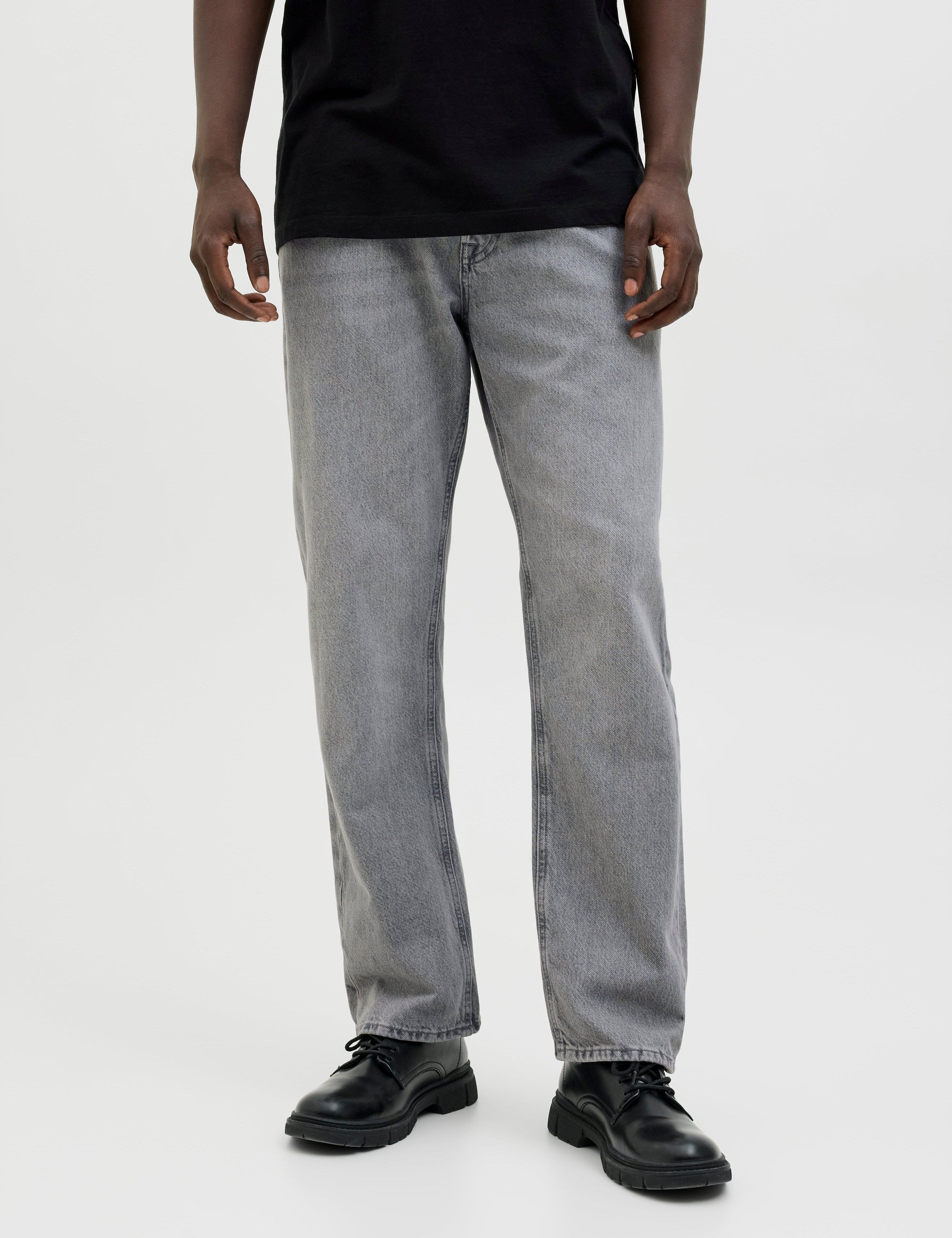 JACK & JONES JJICHRIS jjoriginal in grey denim - Image 1