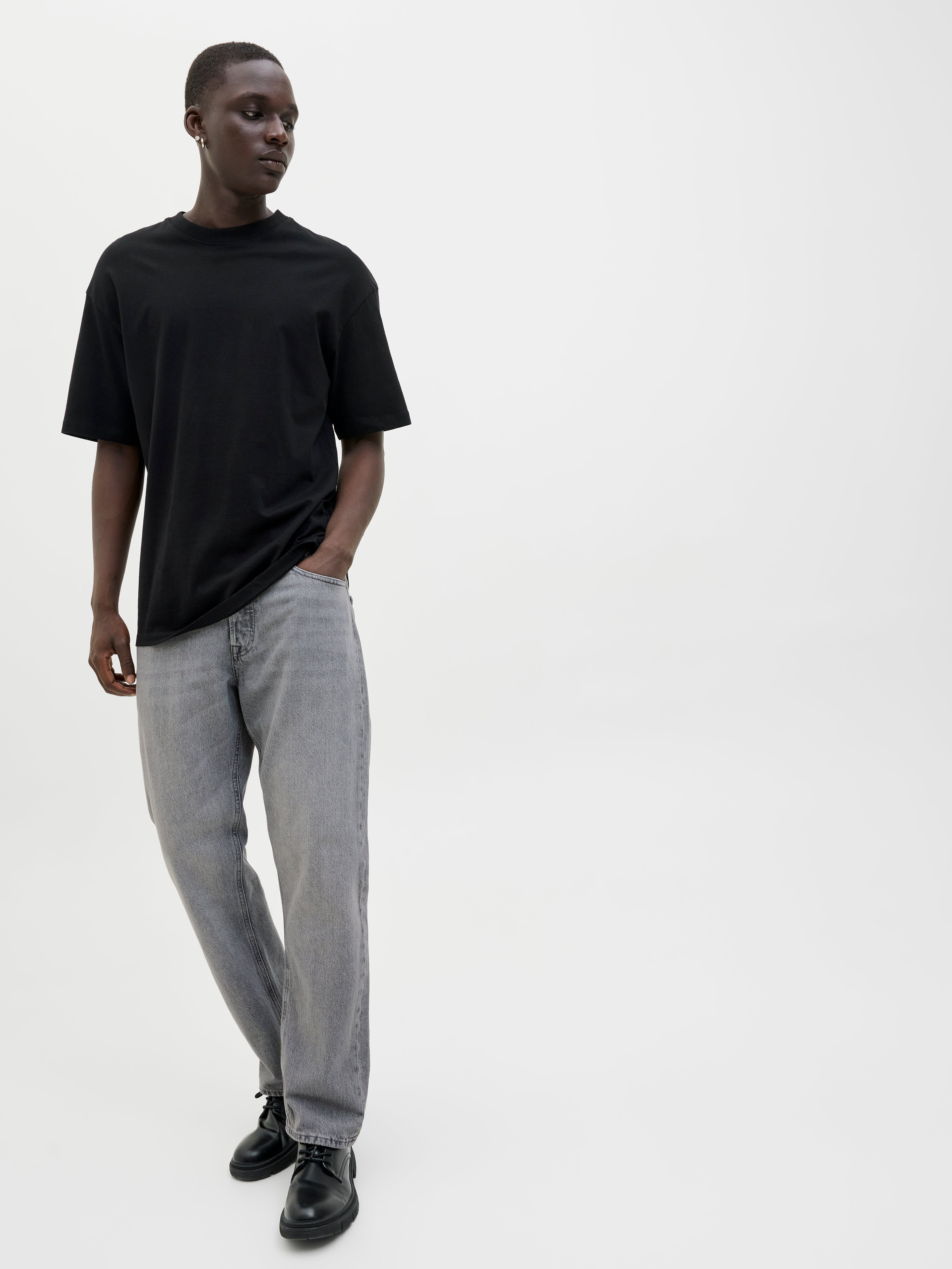 JACK & JONES JJICHRIS jjoriginal in grey denim - Image 8