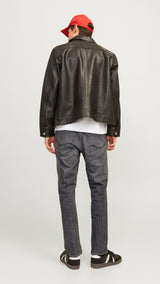 JACK & JONES JJICLARK jjoriginal am in grey denim - Image 2