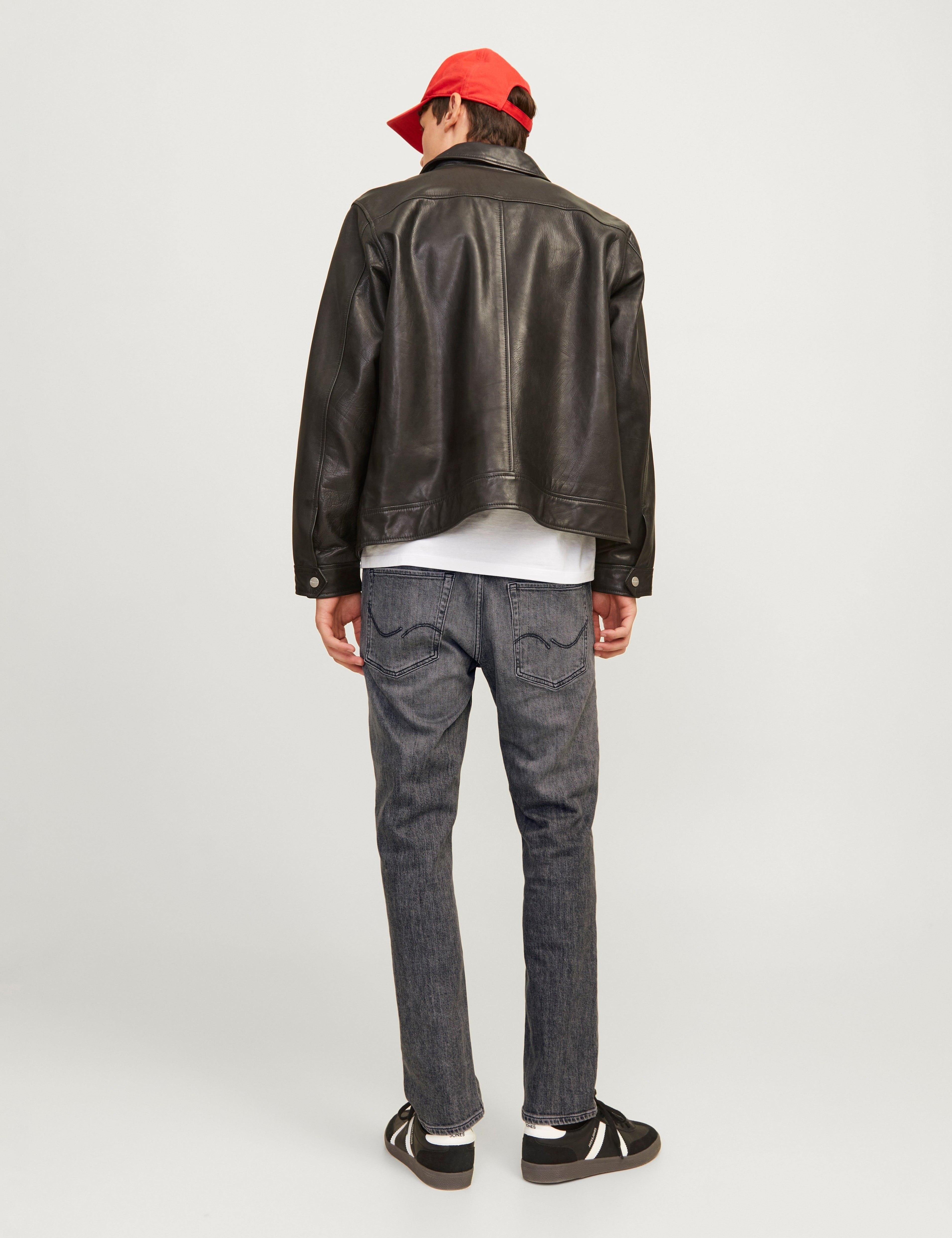 JACK & JONES JJICLARK jjoriginal am in grey denim - Image 2