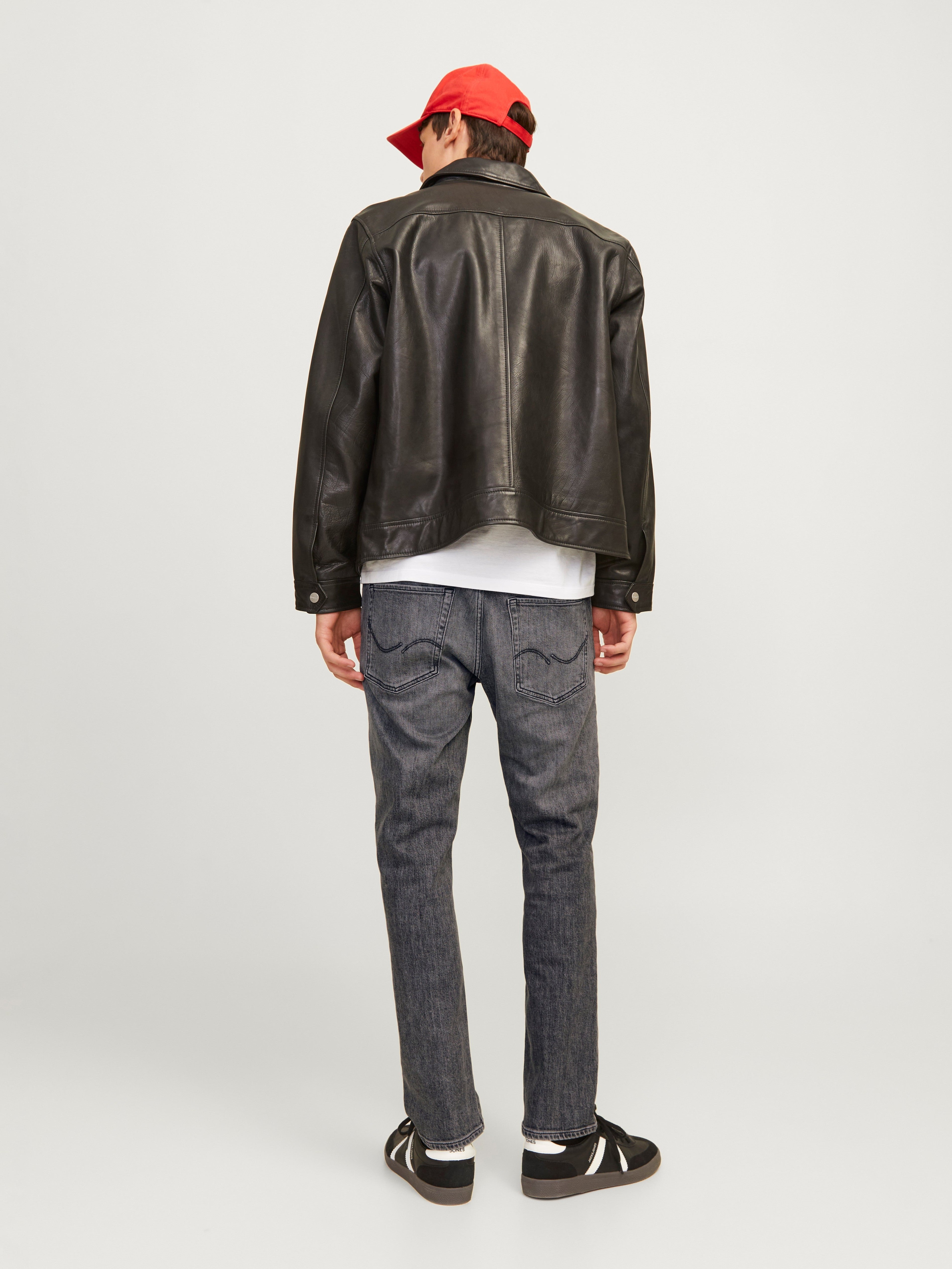 JACK & JONES JJICLARK jjoriginal am in grey denim - Image 2