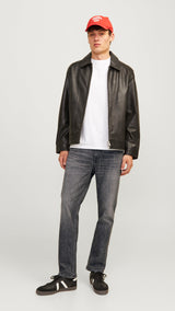 JACK & JONES JJICLARK jjoriginal am in grey denim - Image 5