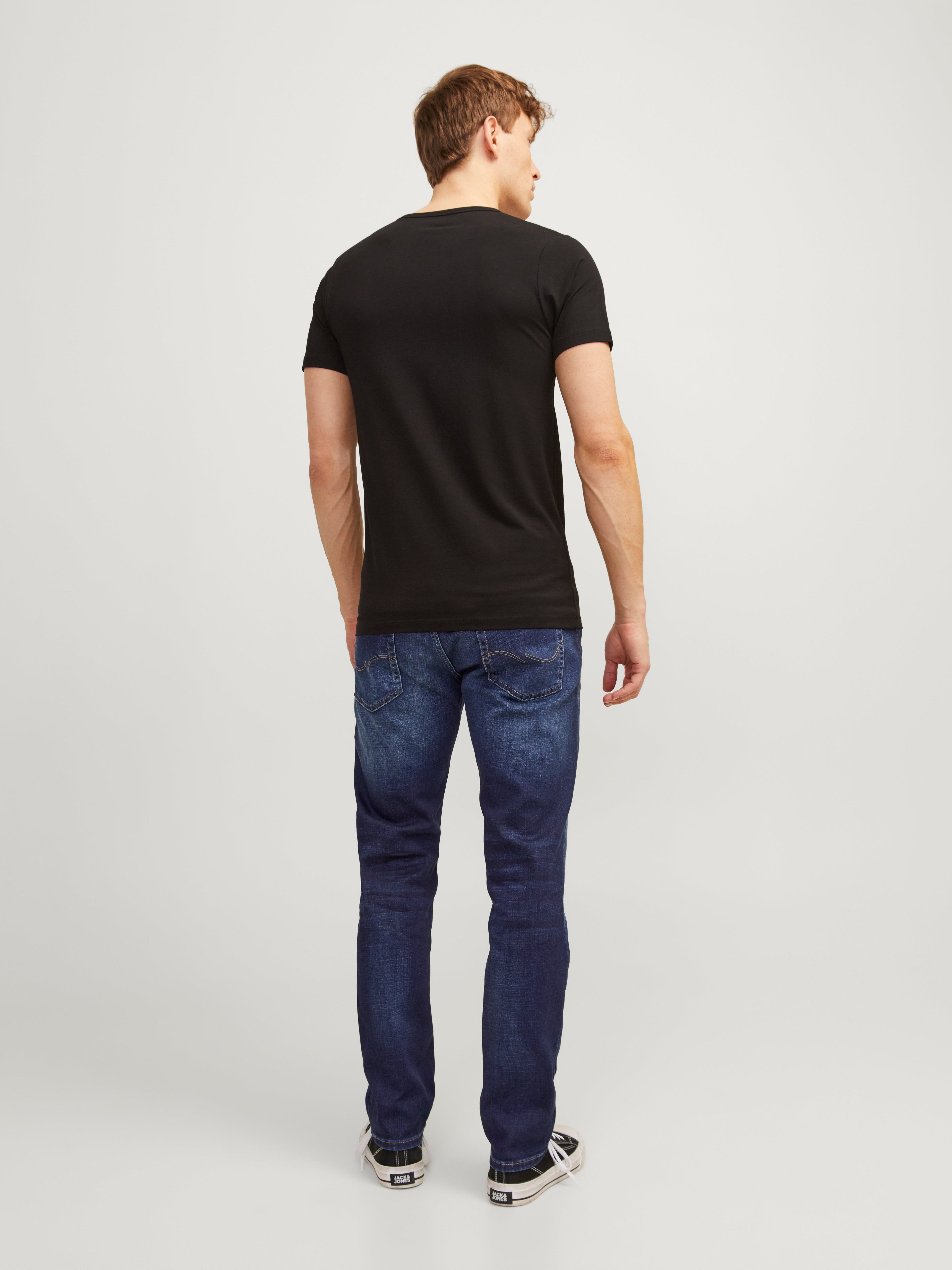 JACK & JONES JJICLARK jjoriginal jos in blue denim - Image 2