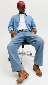 JACK & JONES JJIDAVE jjoriginal in blue denim - Image 8
