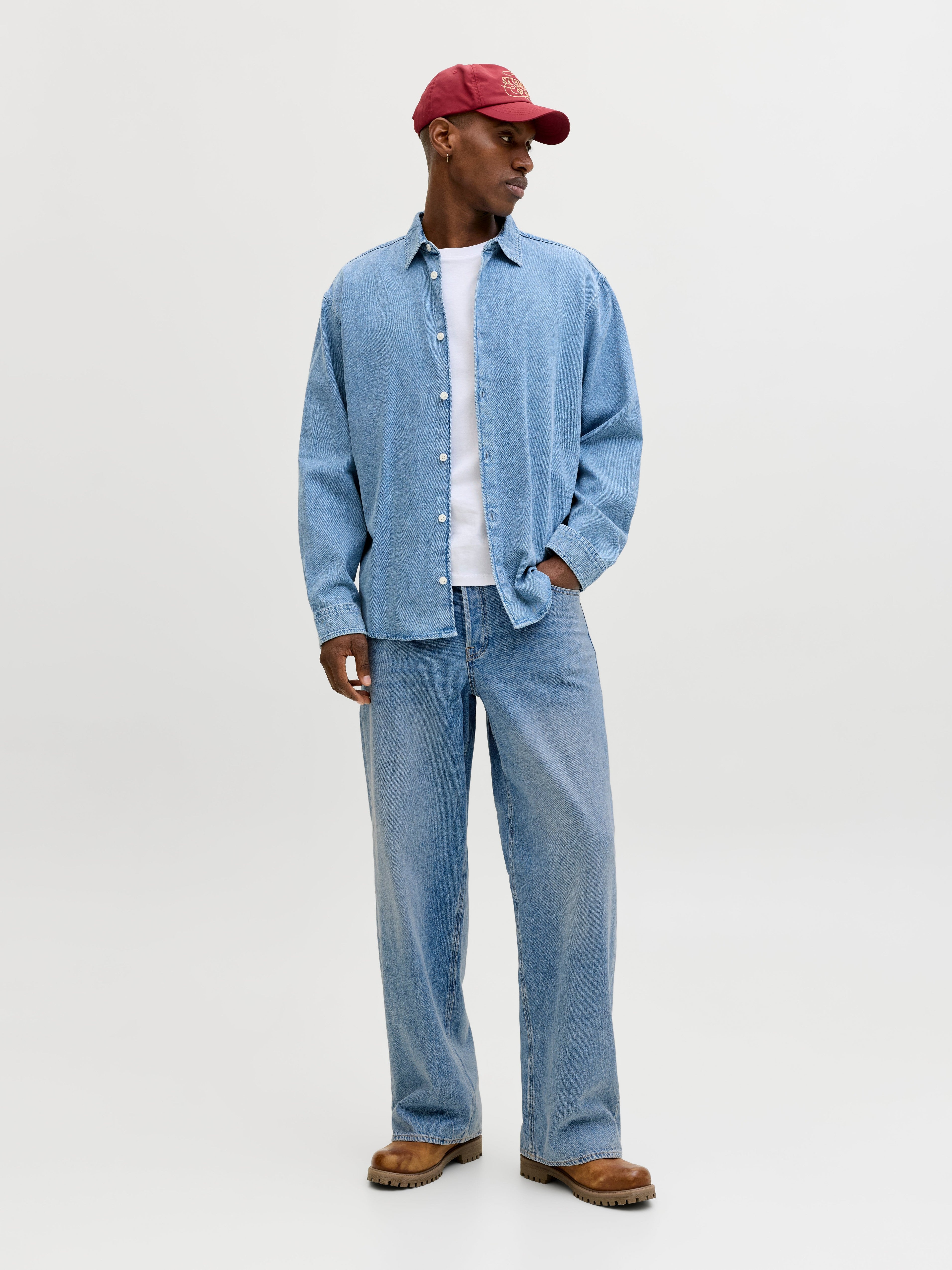JACK & JONES JJIDAVE jjoriginal in blue denim - Image 5