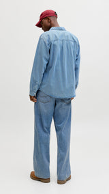 JACK & JONES JJIDAVE jjoriginal in blue denim - Image 2