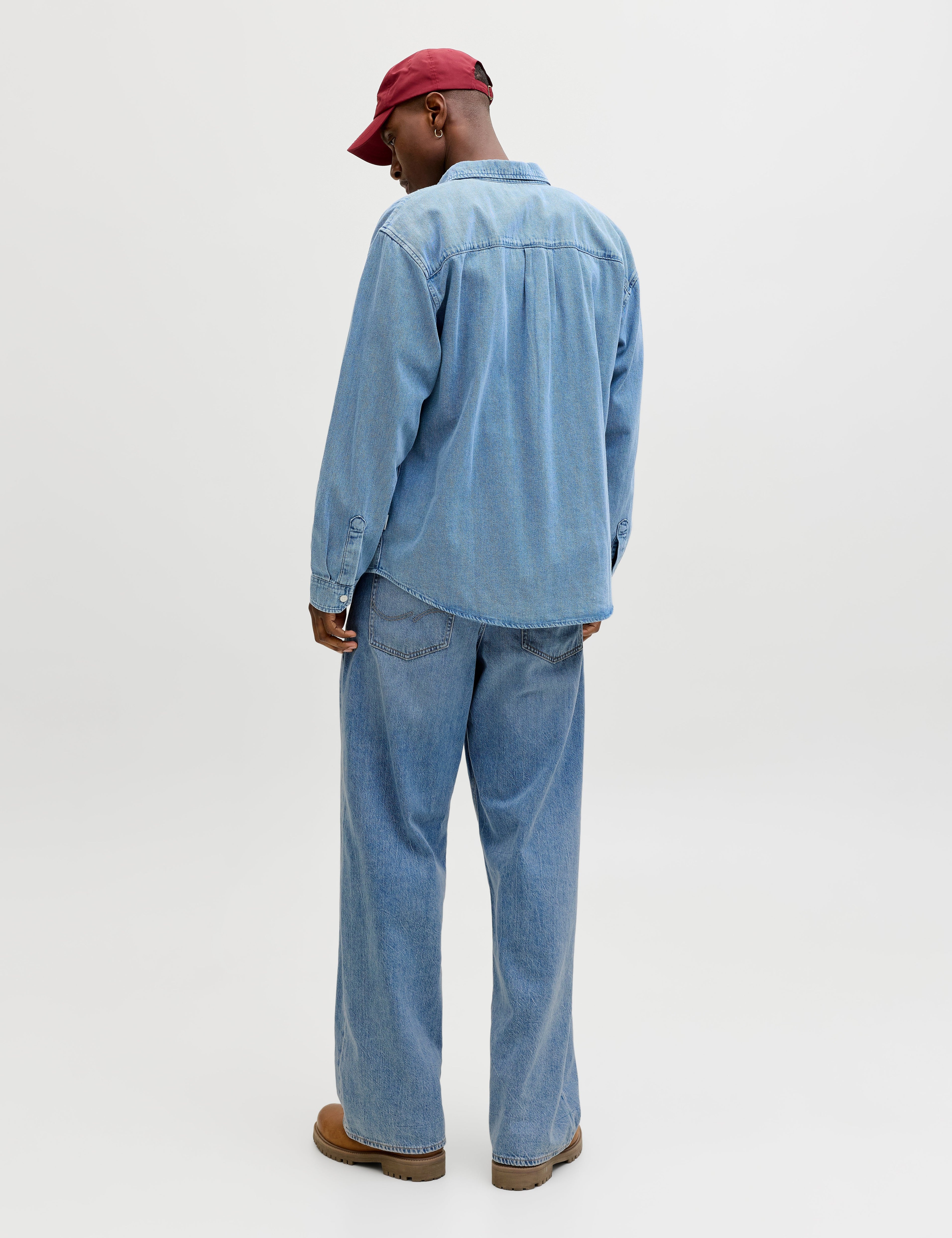 JACK & JONES JJIDAVE jjoriginal in blue denim - Image 2