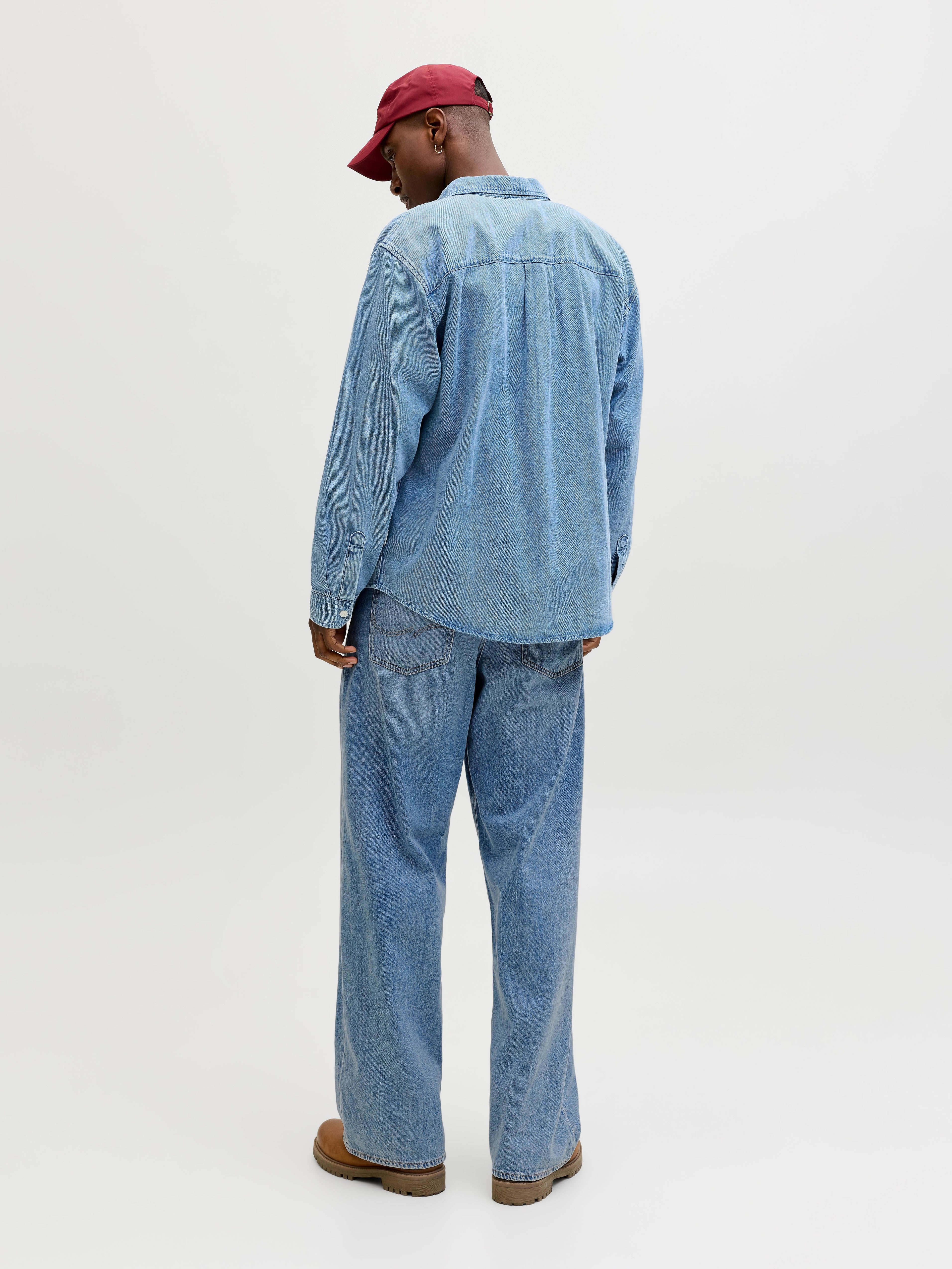 JACK & JONES JJIDAVE jjoriginal in blue denim - Image 2
