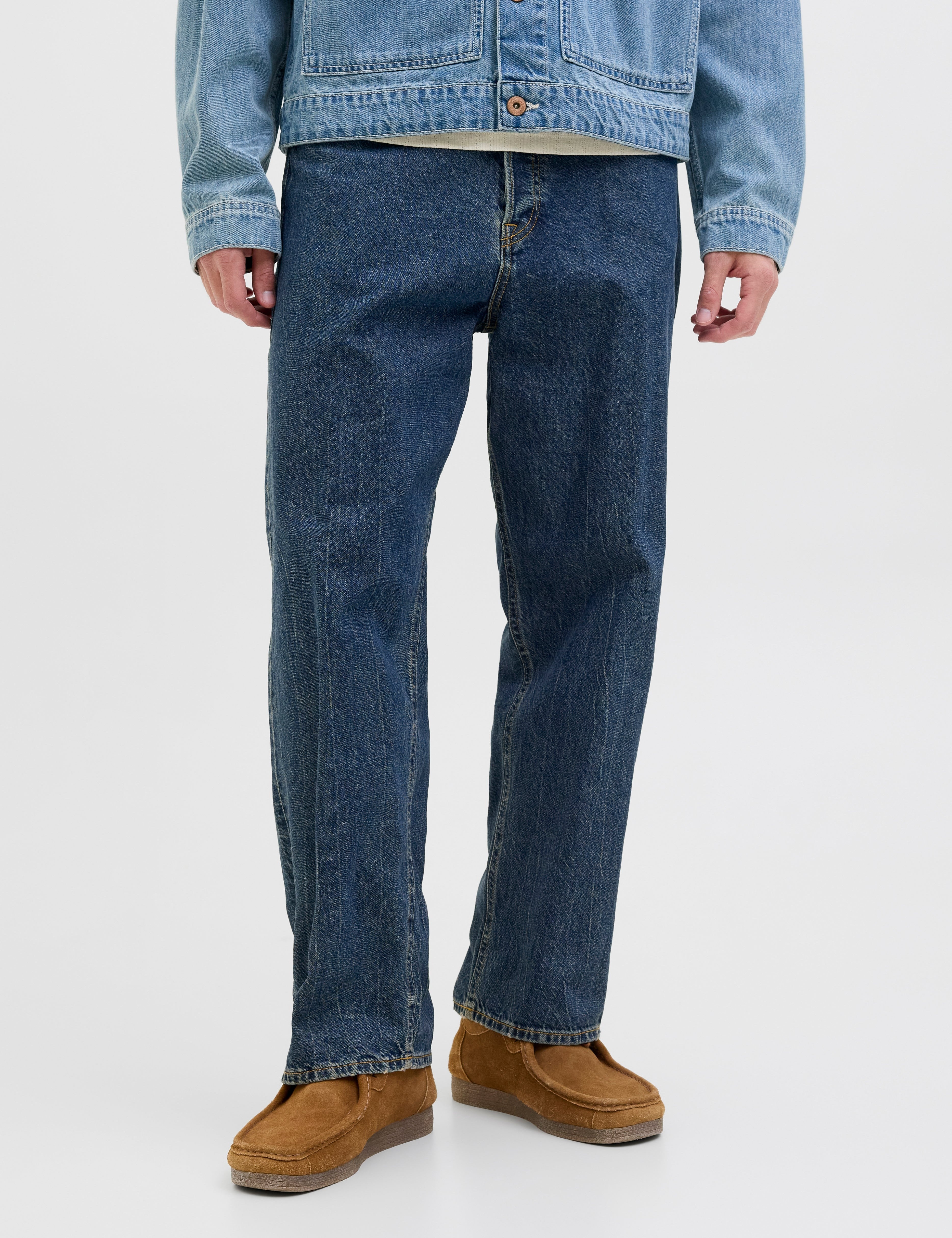 JACK & JONES JJIEDDIE jjoriginal in blue denim - Image 1