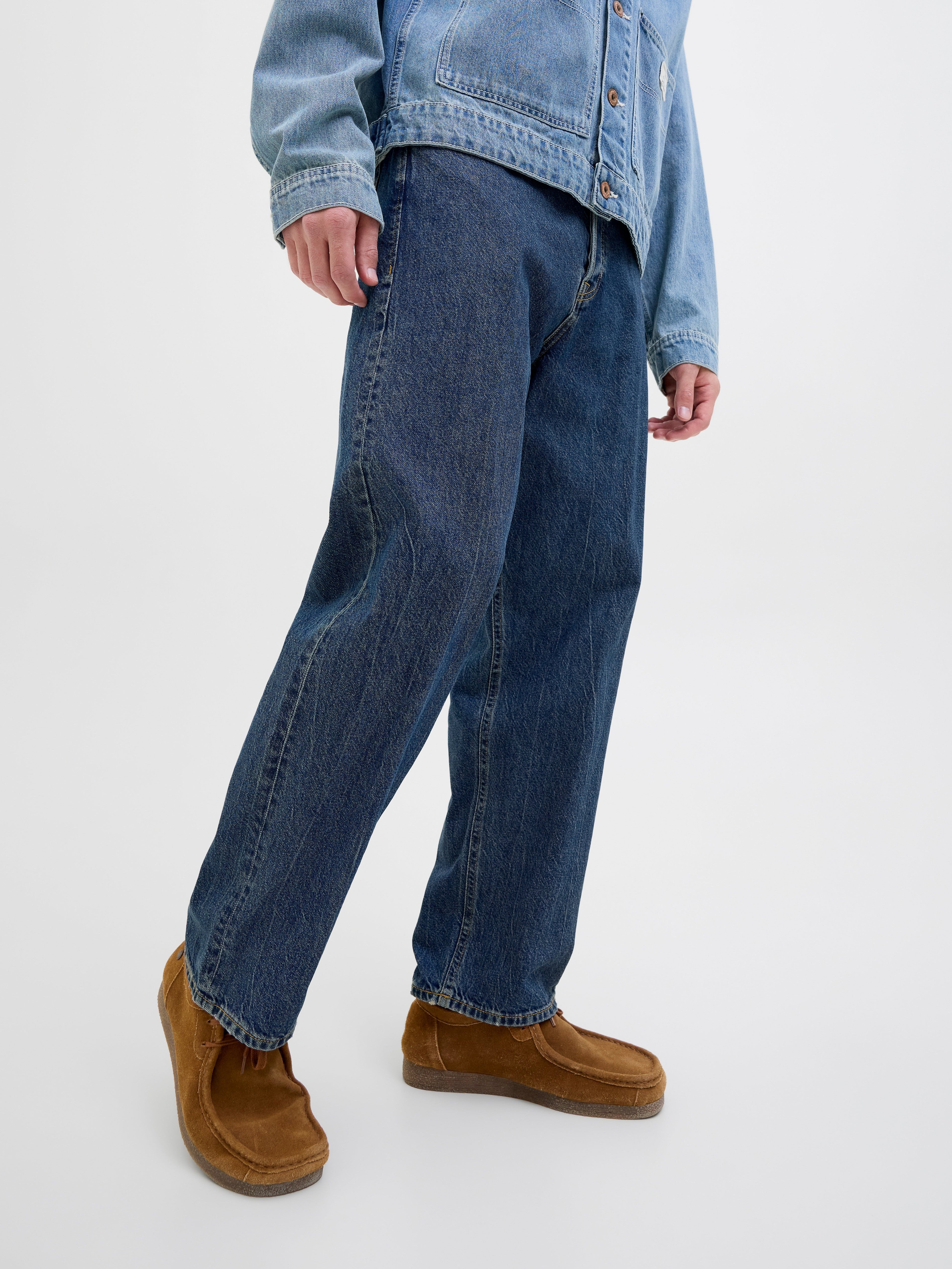 JACK & JONES JJIEDDIE jjoriginal in blue denim - Image 8