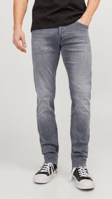 JACK & JONES JJIGLENN jjicon in grey denim - Image 1