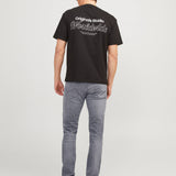 JACK & JONES JJIGLENN jjicon in grey denim - Image 2