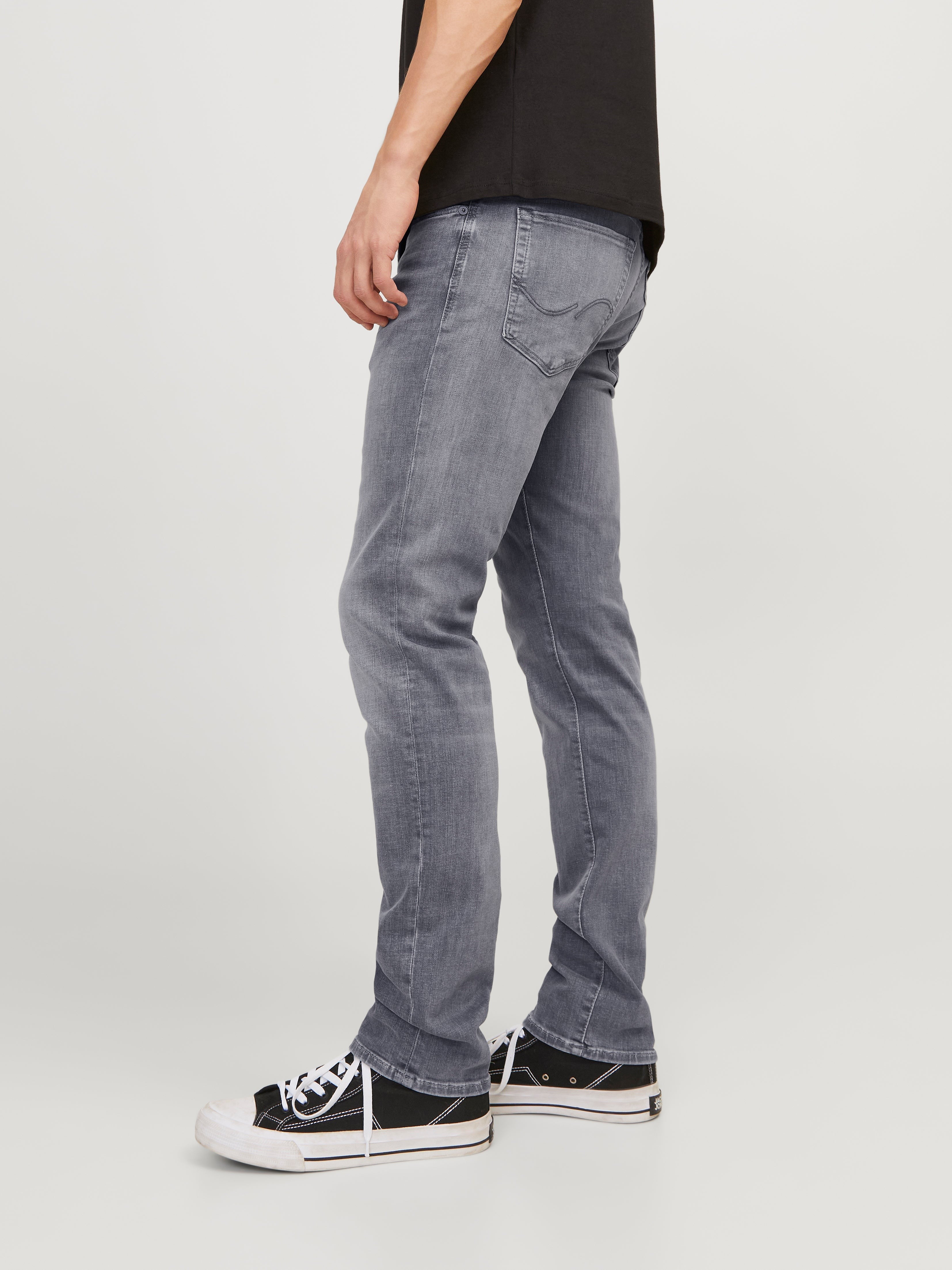 JACK & JONES JJIGLENN jjicon in grey denim - Image 6
