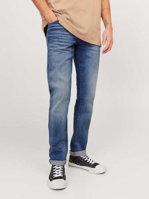 JACK & JONES JJIGLENN jjicon in blue denim