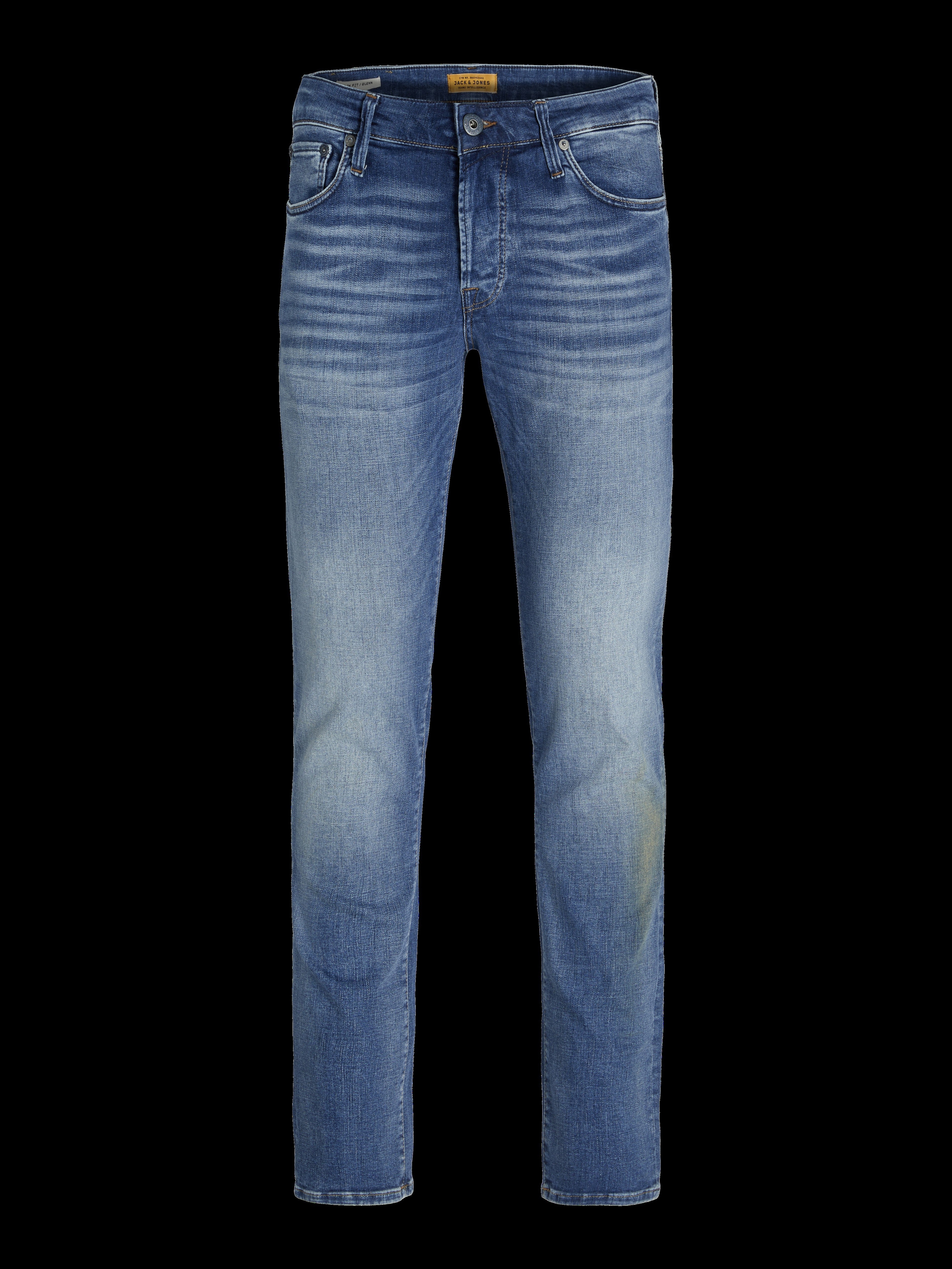 JACK & JONES JJIGLENN jjicon in blue denim - Image 3