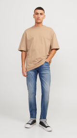 JACK & JONES JJIGLENN jjicon in blue denim - Image 5