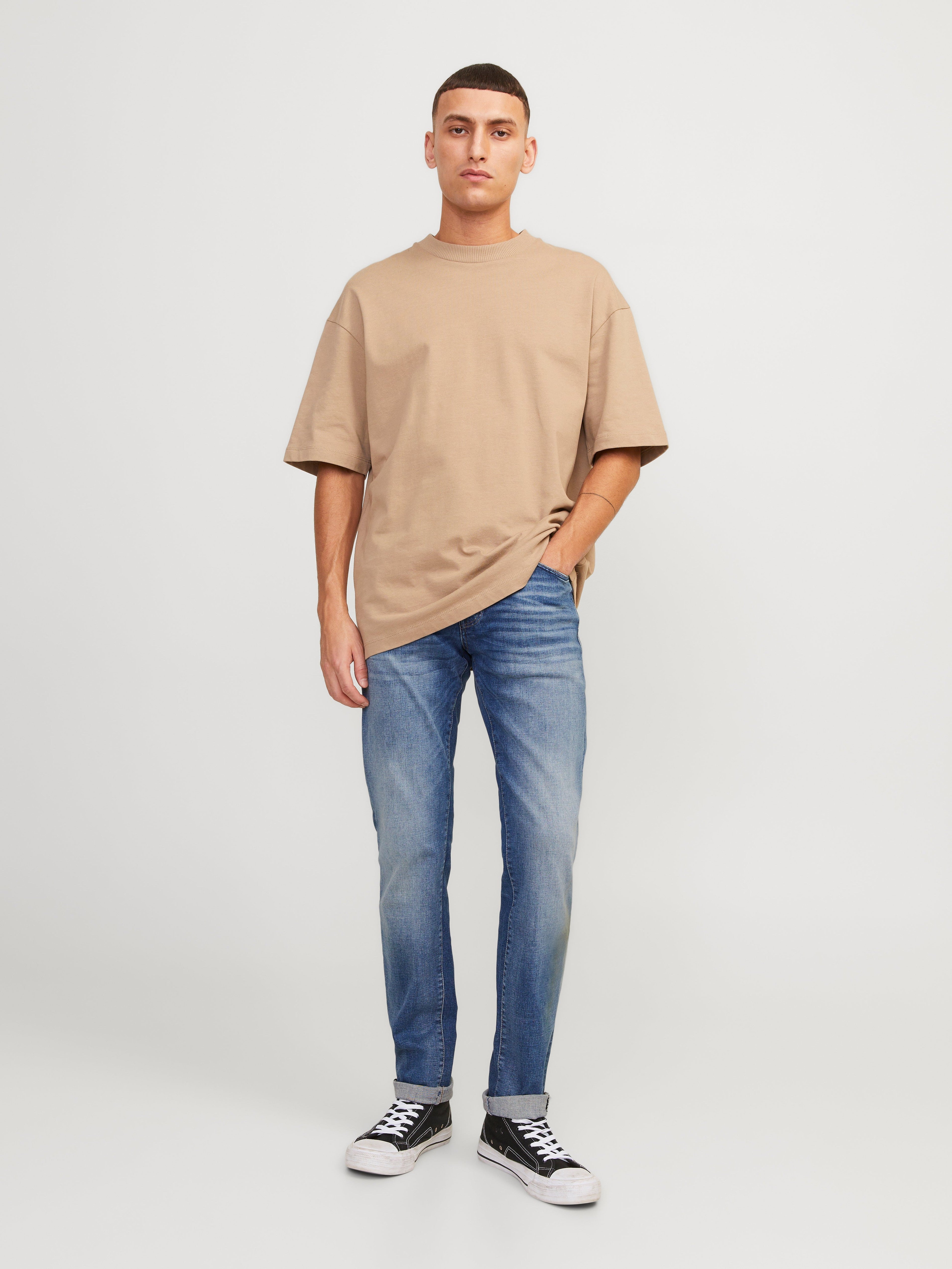 JACK & JONES JJIGLENN jjicon in blue denim - Image 5