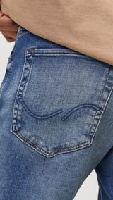 JACK & JONES JJIGLENN jjicon in blue denim - Image 7