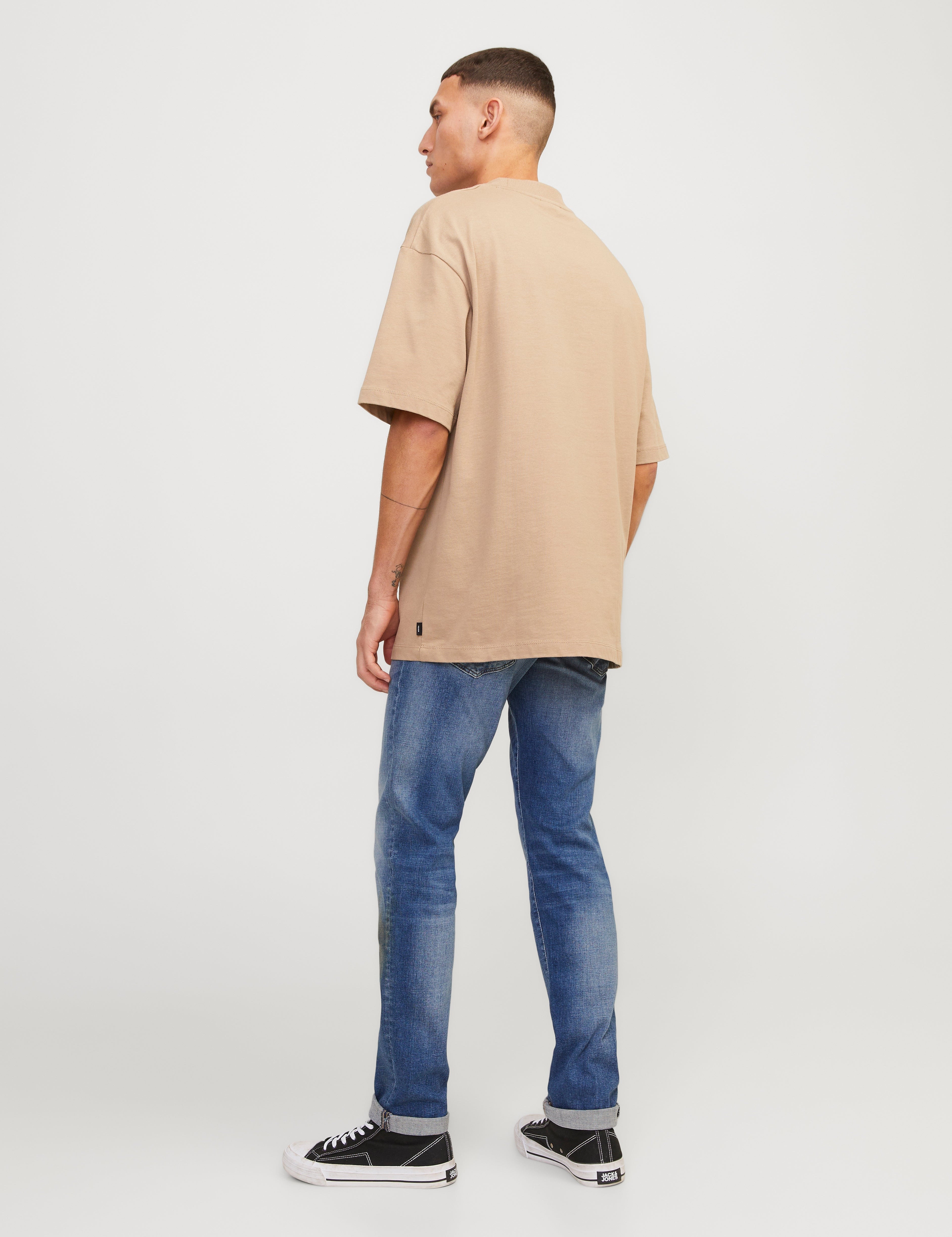 JACK & JONES JJIGLENN jjicon in blue denim - Image 2
