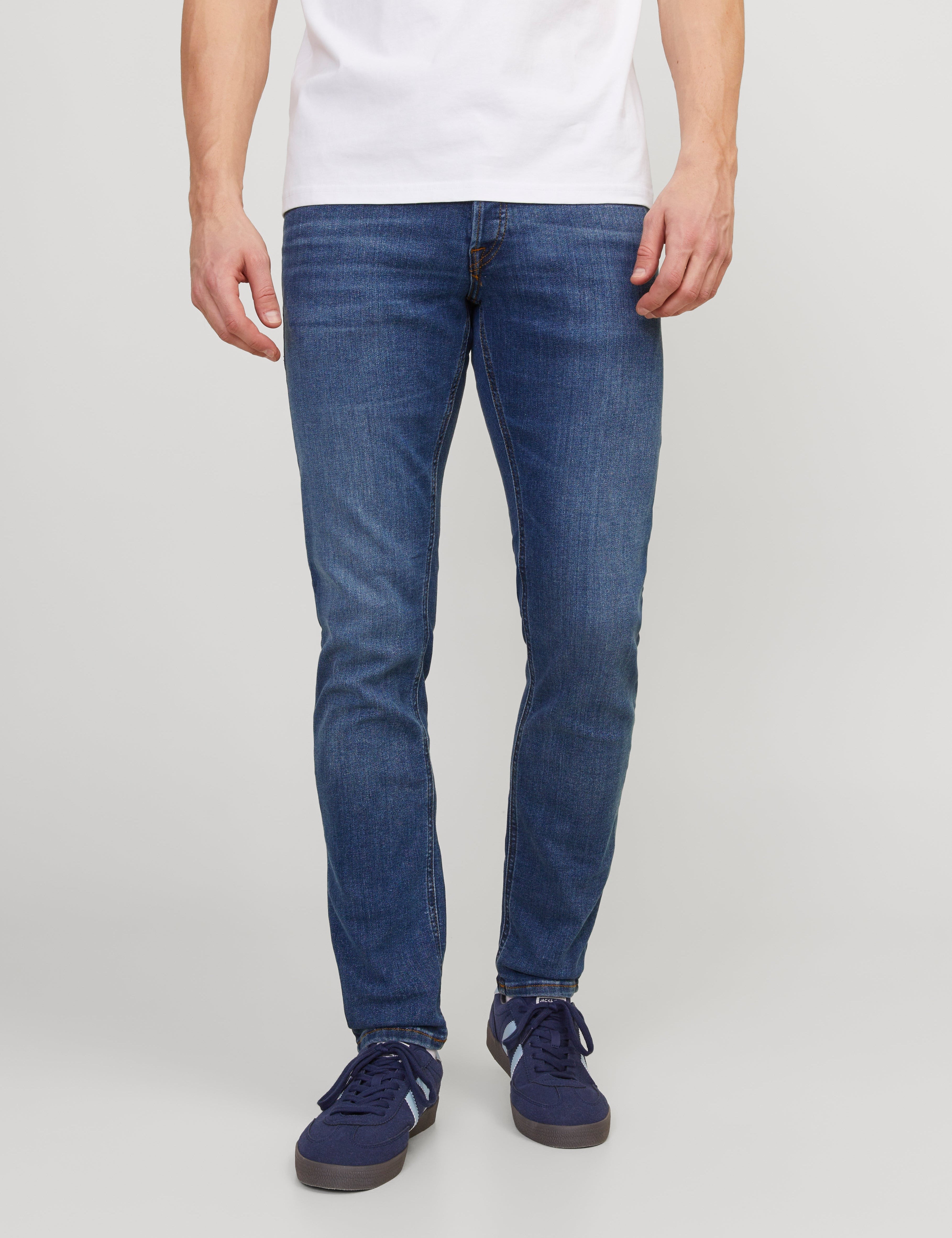 JACK & JONES JJIGLENN jjoriginal in blue denim - Image 1