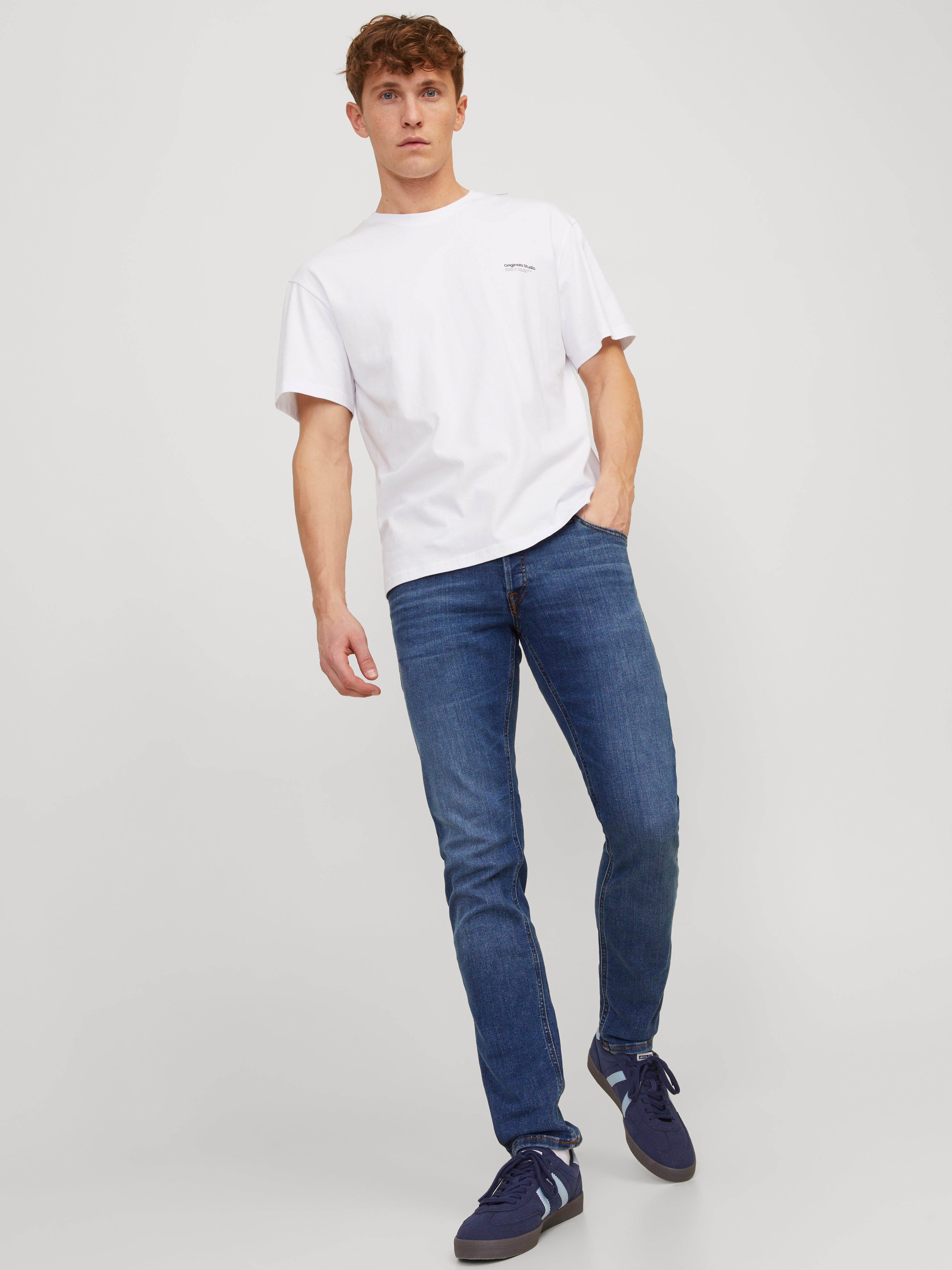 JACK & JONES JJIGLENN jjoriginal in blue denim - Image 8