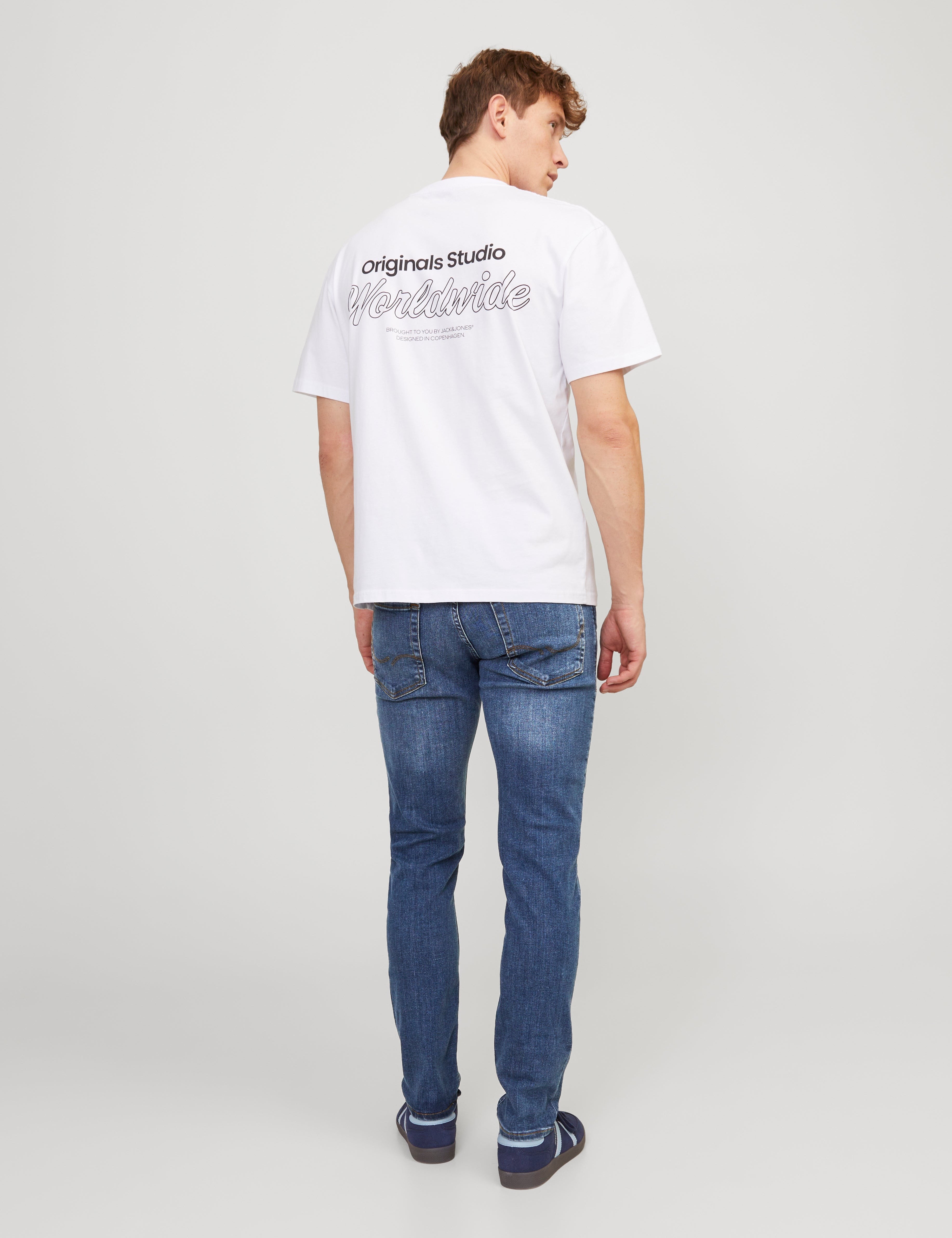 JACK & JONES JJIGLENN jjoriginal in blue denim - Image 2