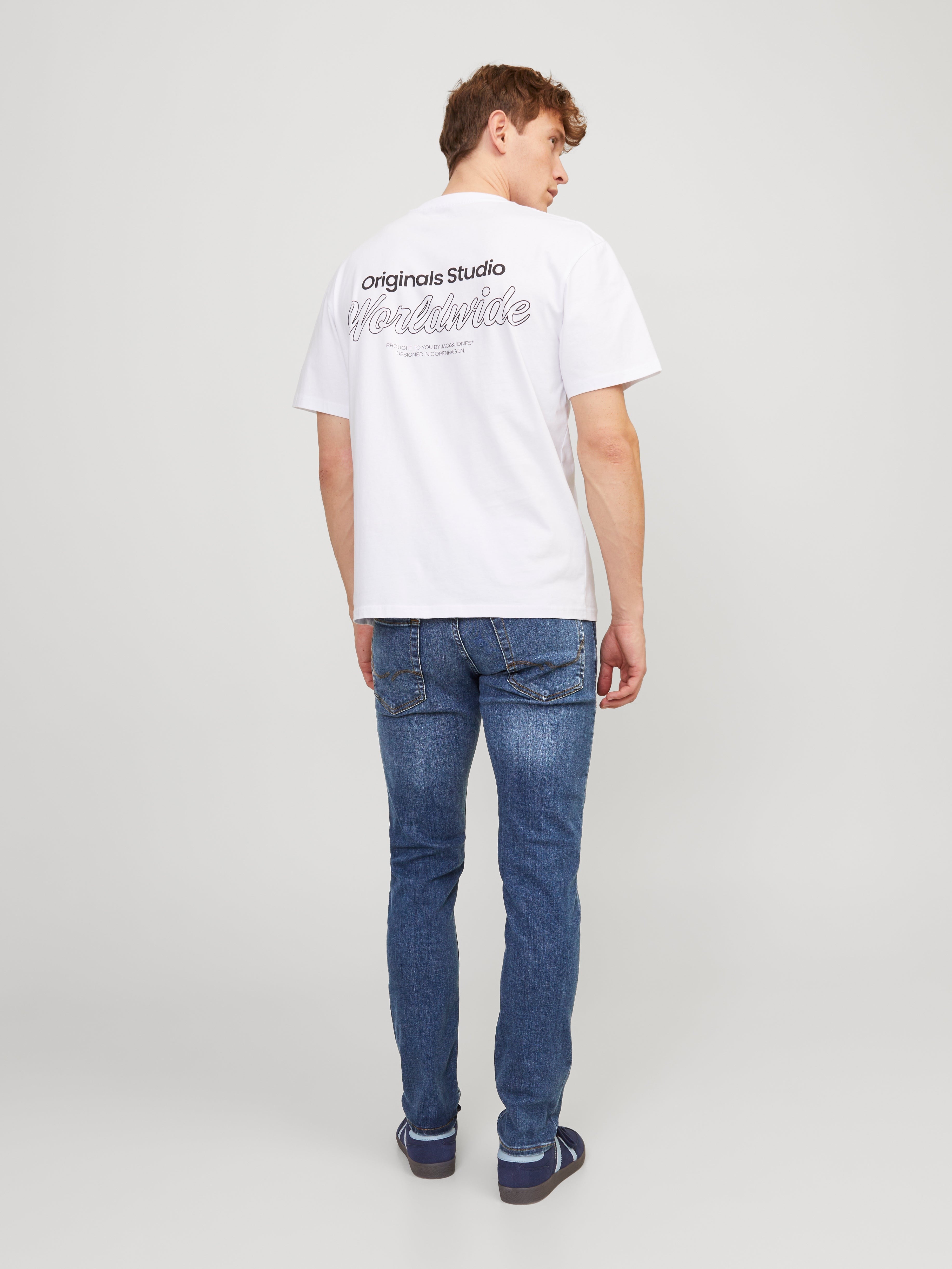 JACK & JONES JJIGLENN jjoriginal in blue denim - Image 2