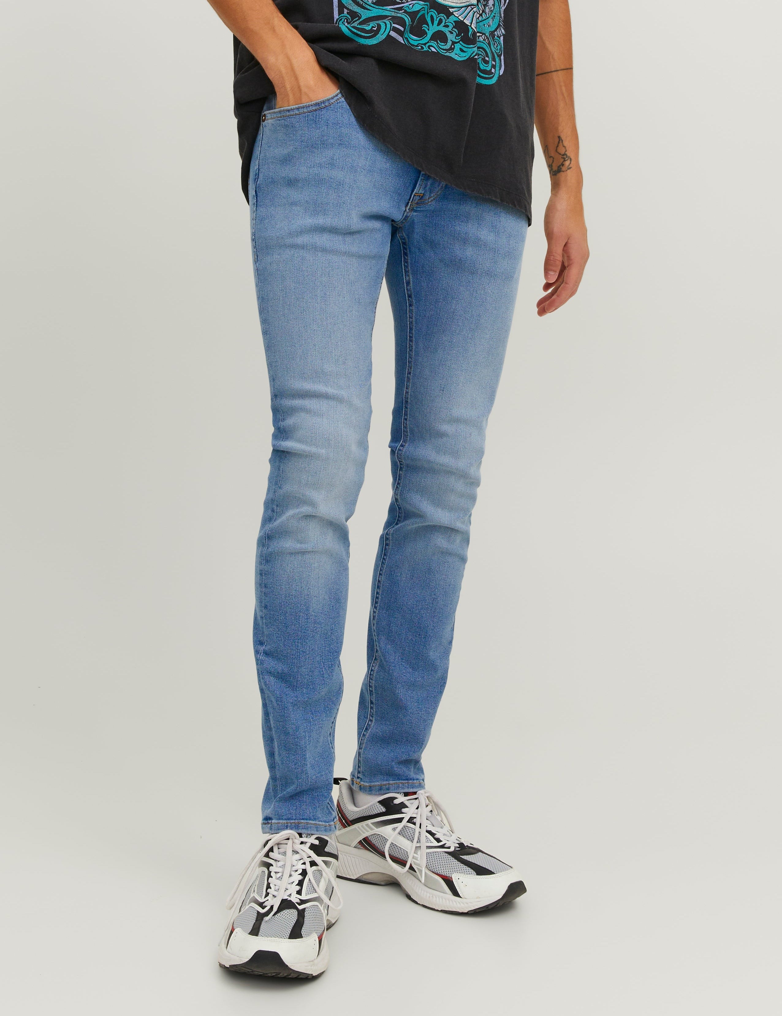 JACK & JONES JJILIAM jjoriginal akm in blue denim - Image 1