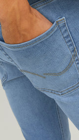 JACK & JONES JJILIAM jjoriginal akm in blue denim - Image 7