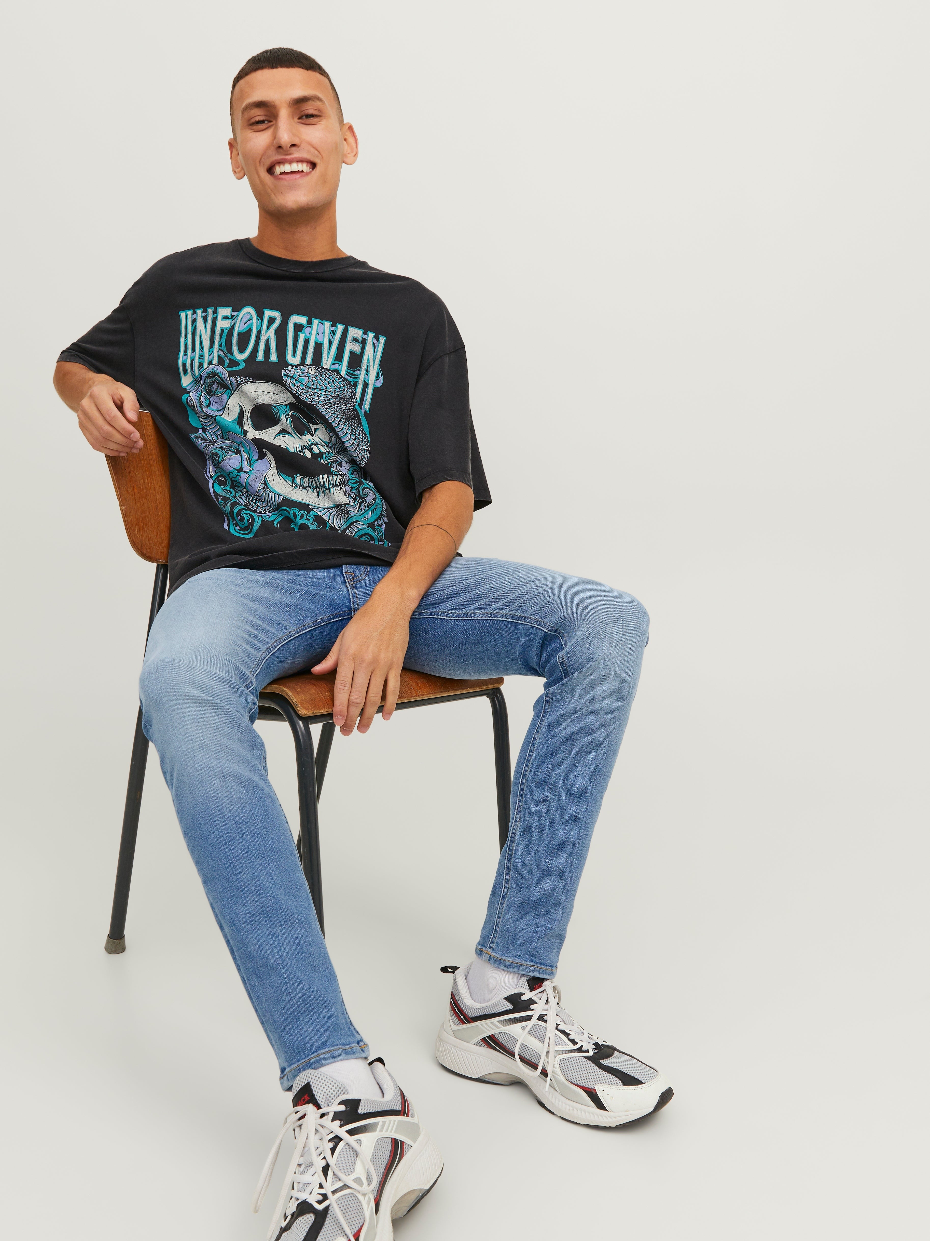 JACK & JONES JJILIAM jjoriginal akm in blue denim - Image 8