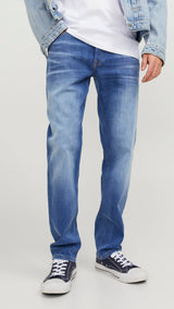 JACK & JONES JJIMIKE jjoriginal jos in blue denim - Image 1