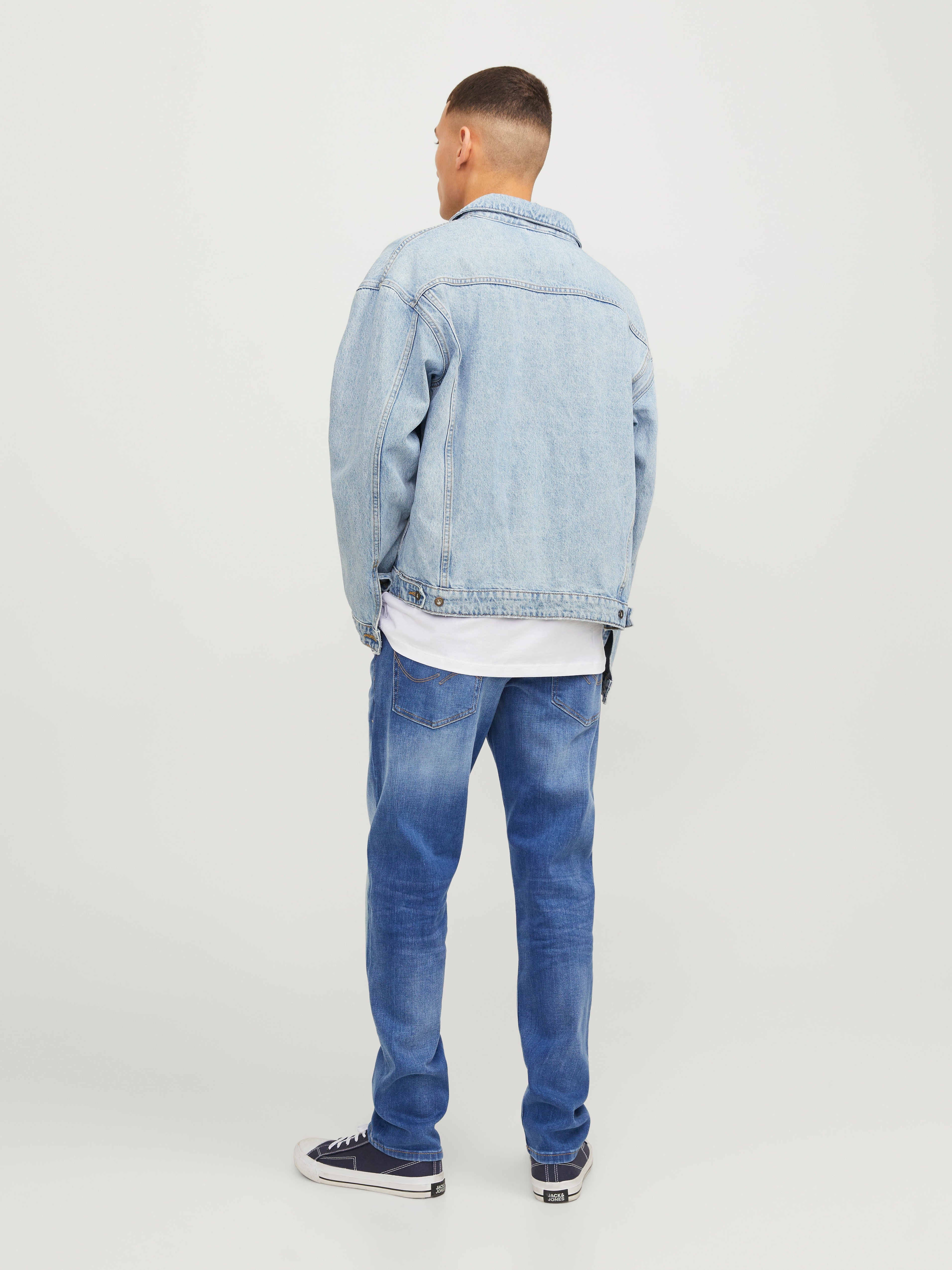 JACK & JONES JJIMIKE jjoriginal jos in blue denim - Image 2