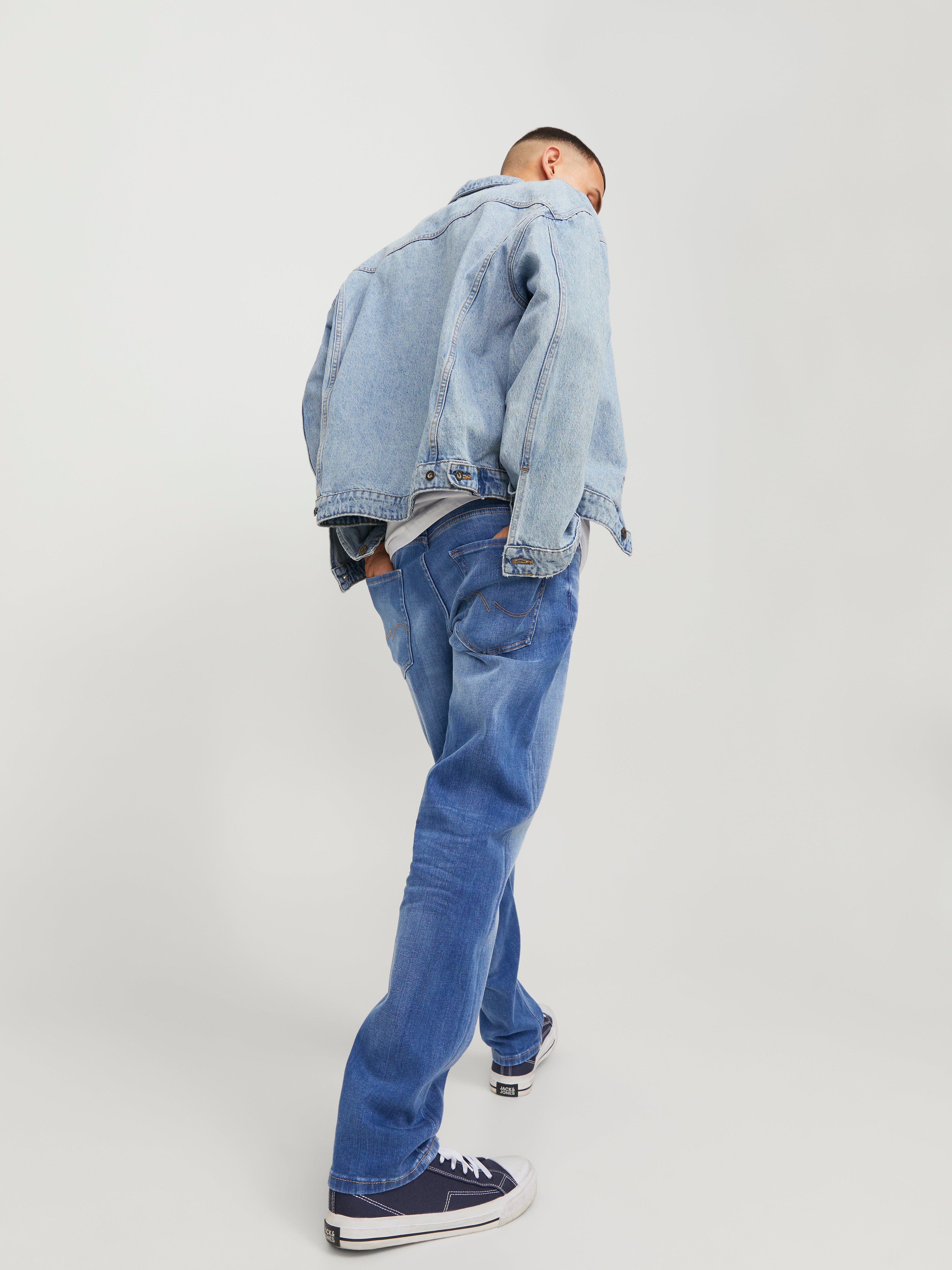 JACK & JONES JJIMIKE jjoriginal jos in blue denim - Image 8
