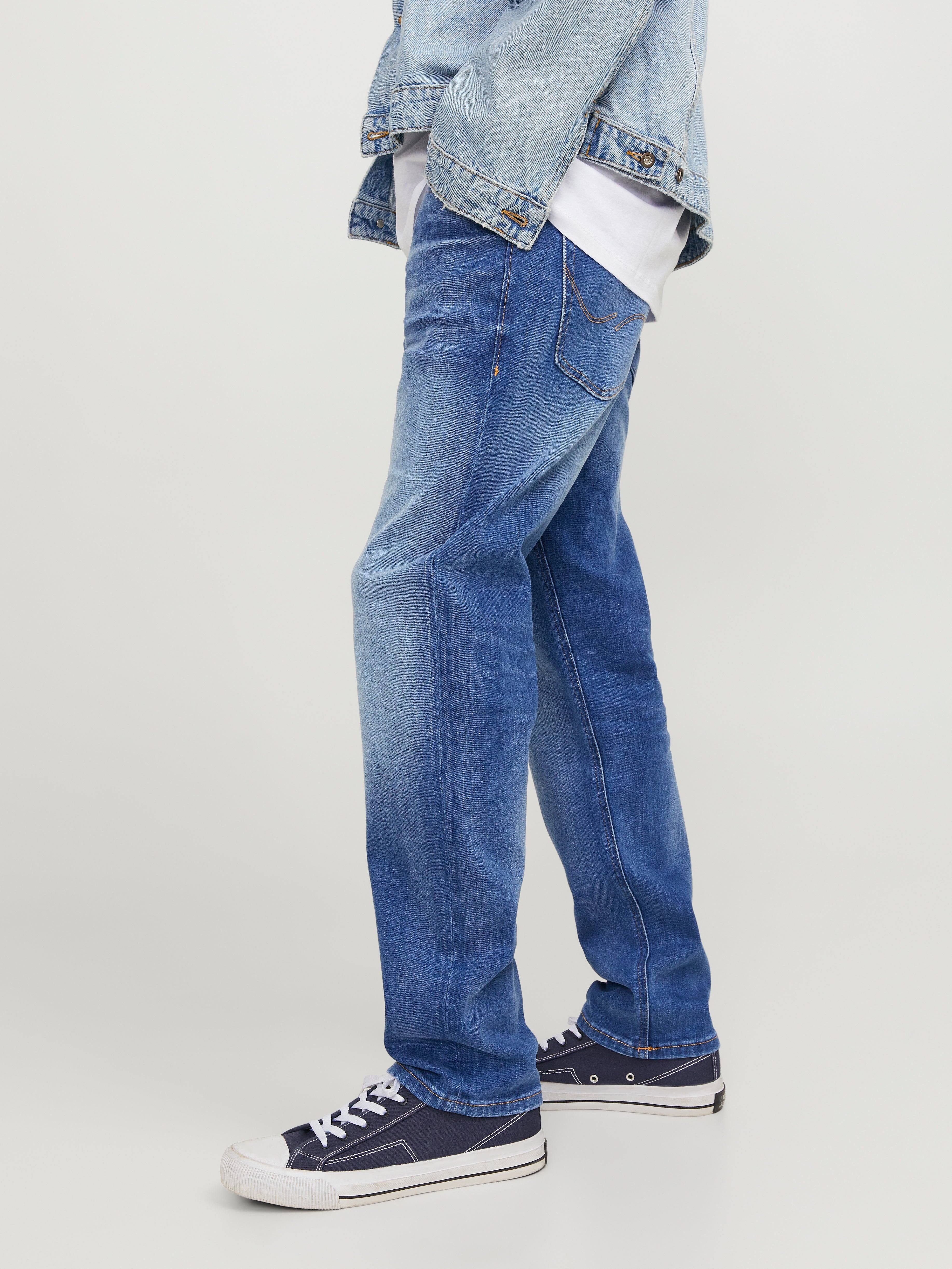 JACK & JONES JJIMIKE jjoriginal jos in blue denim - Image 7