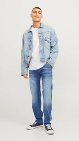JACK & JONES JJIMIKE jjoriginal jos in blue denim - Image 5
