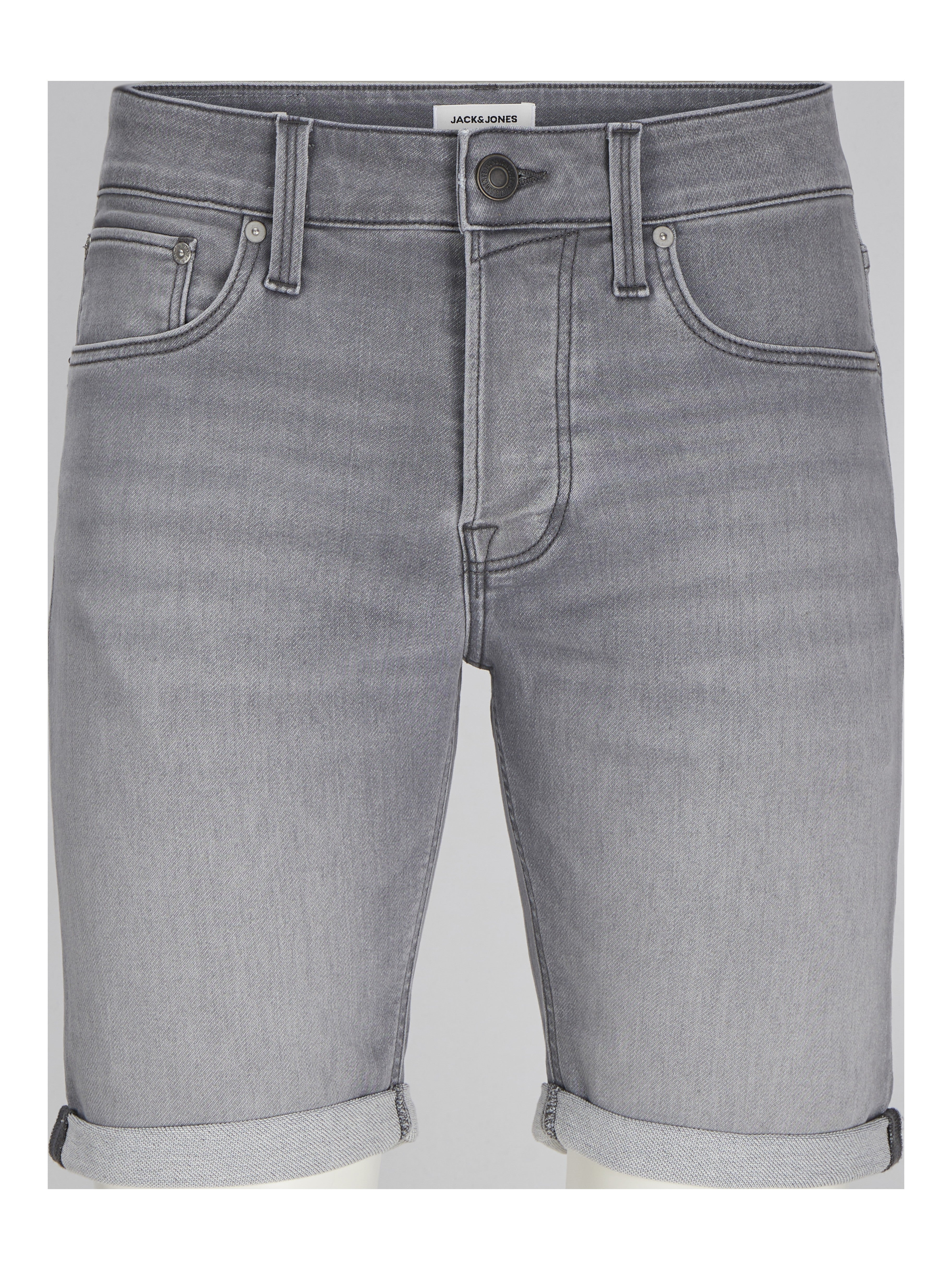 JACK & JONES JJIRICK jjicon i.k. shorts ge in grey denim - Image 3