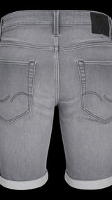 JACK & JONES JJIRICK jjicon i.k. shorts ge in grey denim - Image 4