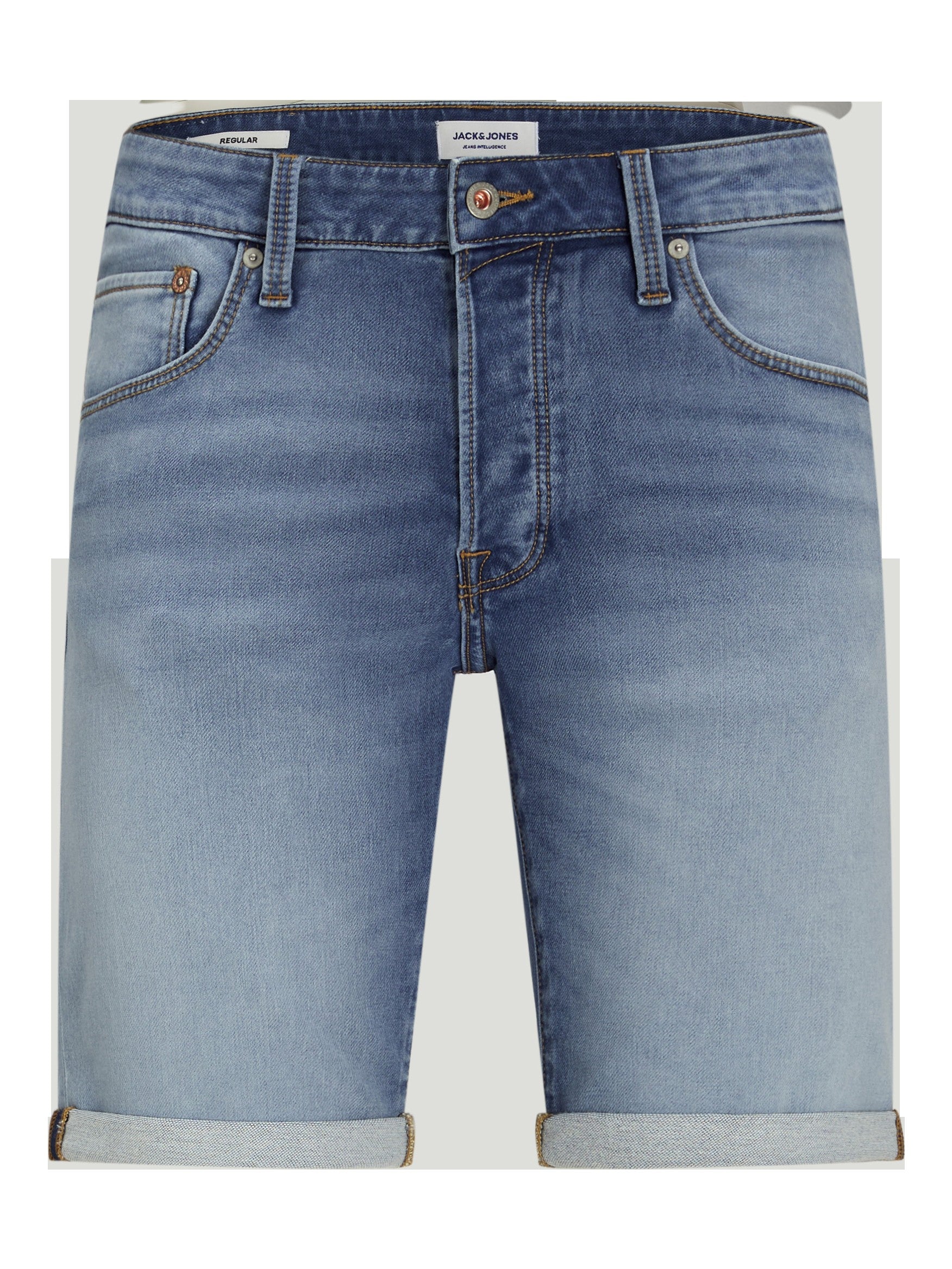JACK & JONES JJIRICK jjicon i.k. shorts ge in blue denim - Image 3