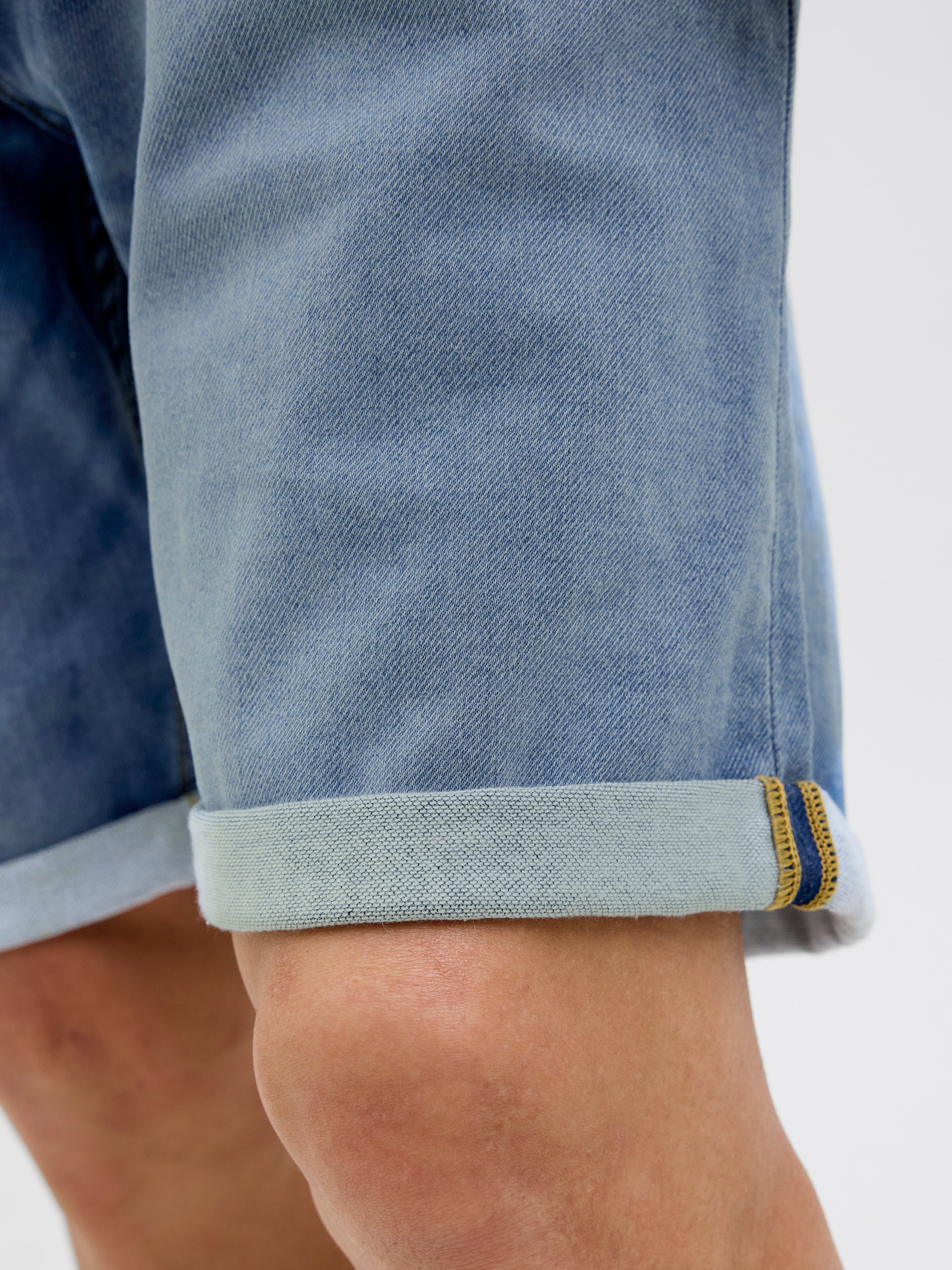 JACK & JONES JJIRICK jjicon i.k. shorts ge in blue denim - Image 7