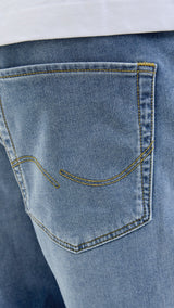 JACK & JONES JJIRICK jjicon i.k. shorts ge in blue denim - Image 6