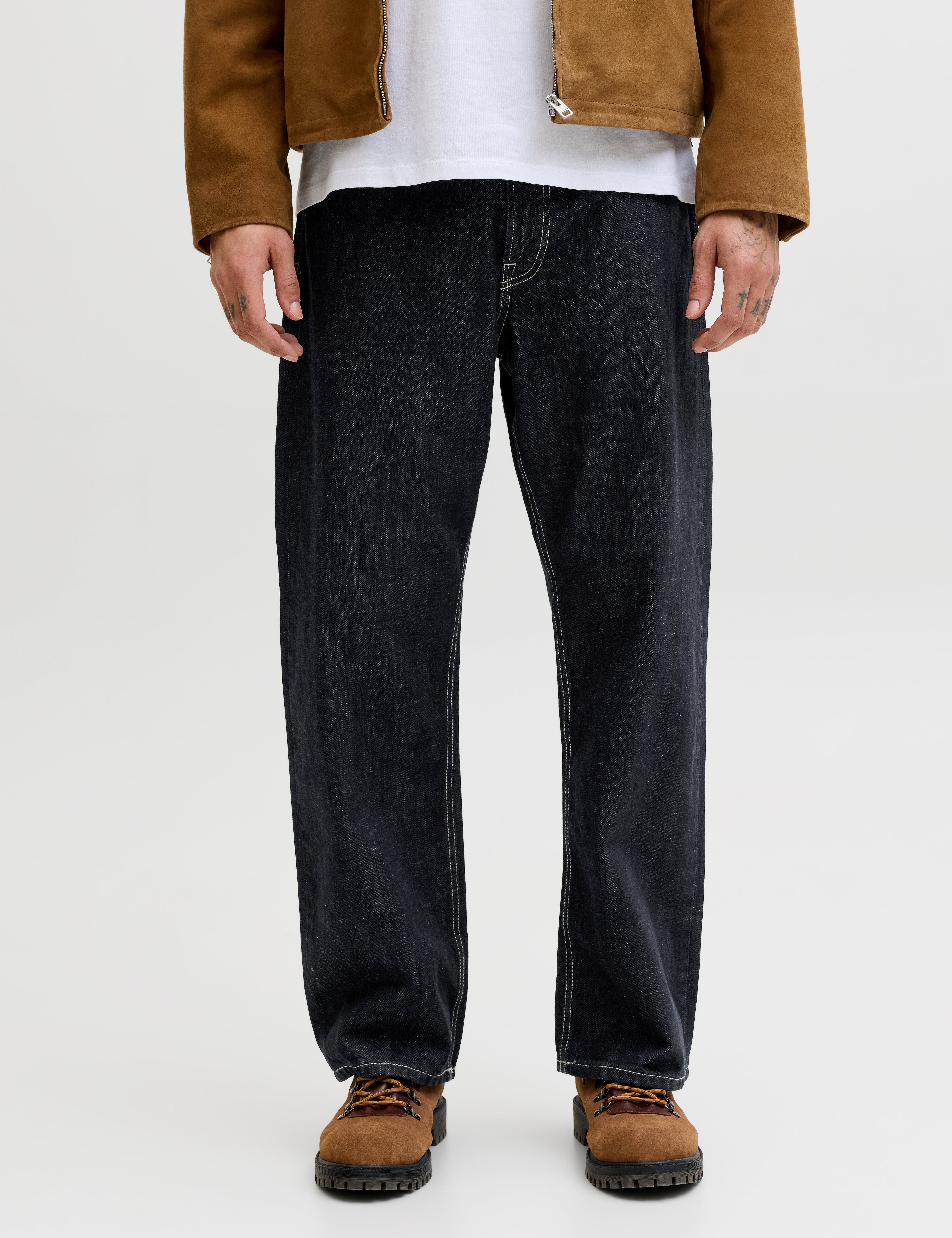 JACK & JONES JJITED jjclassic akm in blue denim raw - Image 1