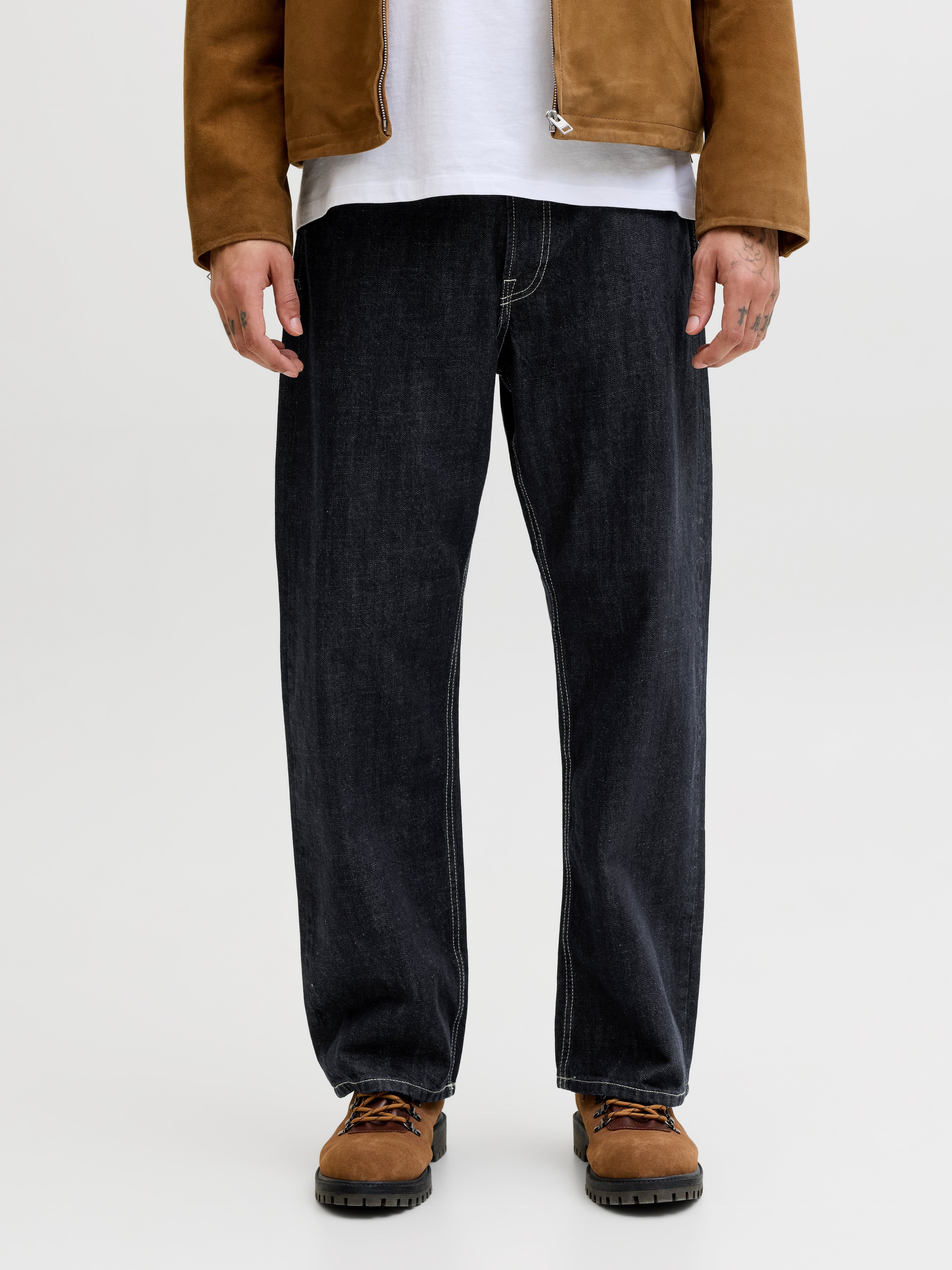 JACK & JONES JJITED jjclassic akm in blue denim raw - Image 1