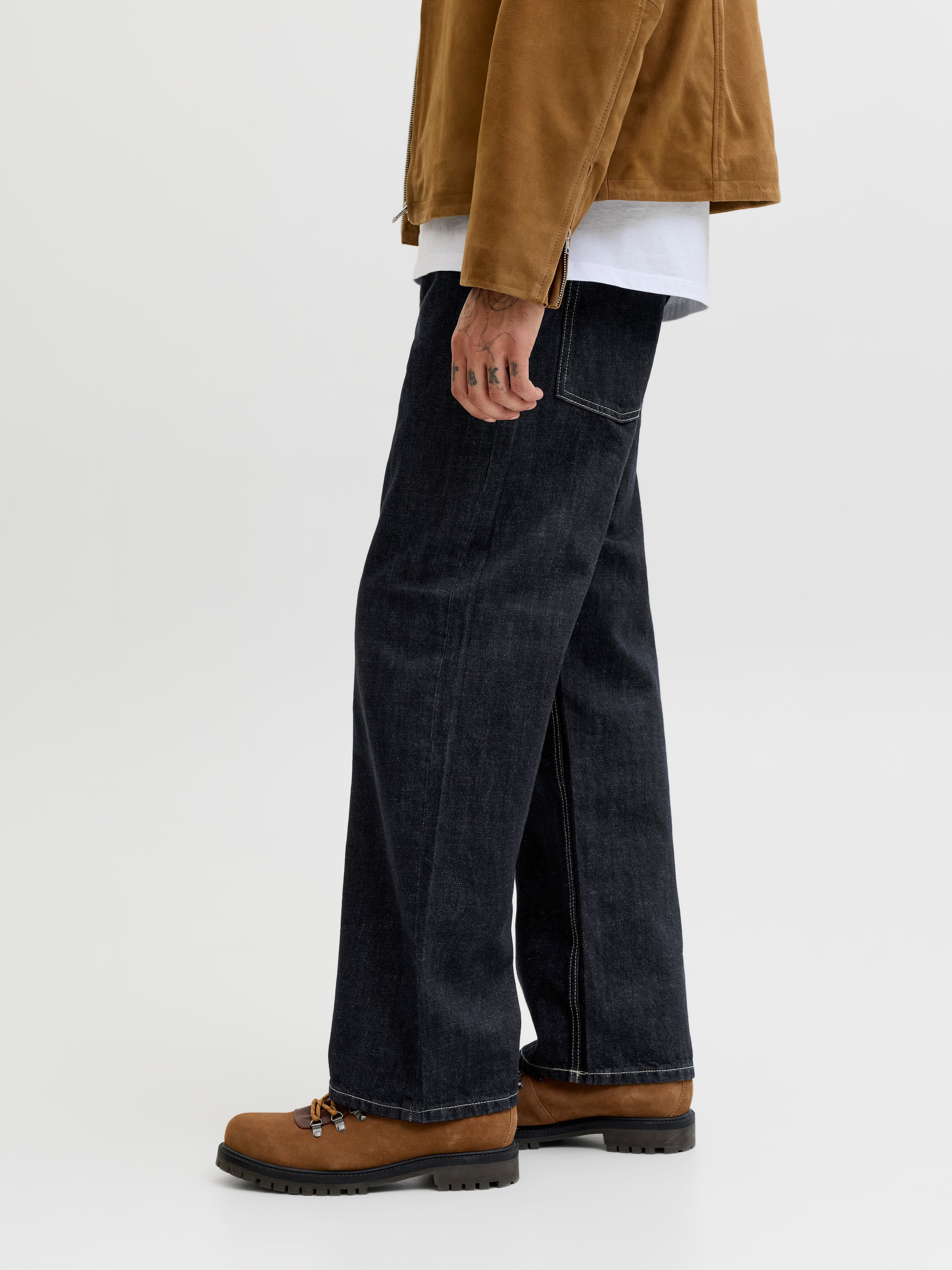 JACK & JONES JJITED jjclassic akm in blue denim raw - Image 7