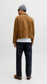 JACK & JONES JJITED jjclassic akm in blue denim raw - Image 2