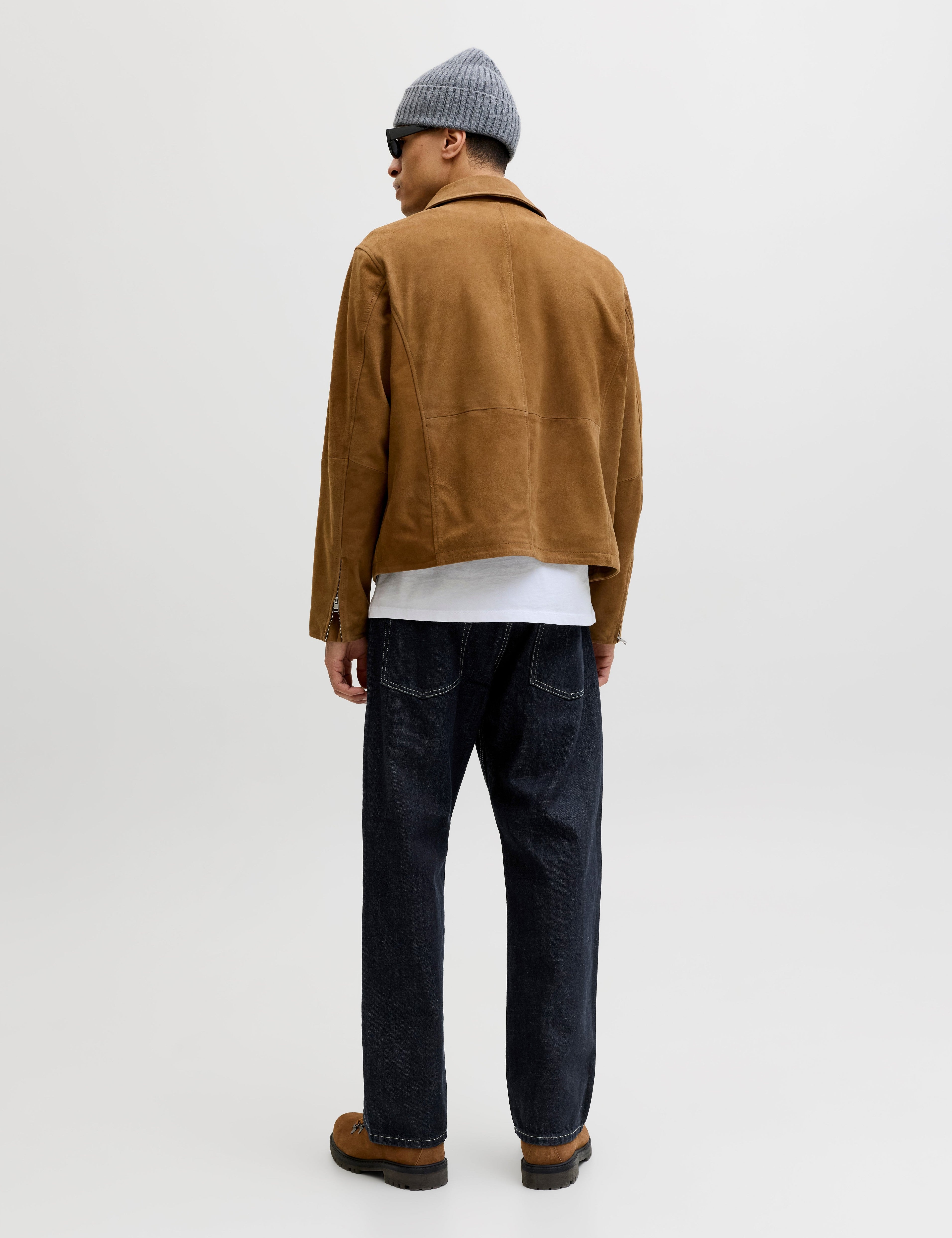 JACK & JONES JJITED jjclassic akm in blue denim raw - Image 2