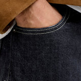 JACK & JONES JJITED jjclassic akm in blue denim raw - Image 6
