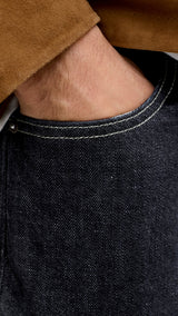 JACK & JONES JJITED jjclassic akm in blue denim raw - Image 6